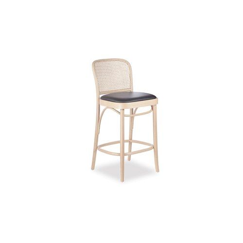 811 Hoffmann Stool - Natural Wood Blac - by TON