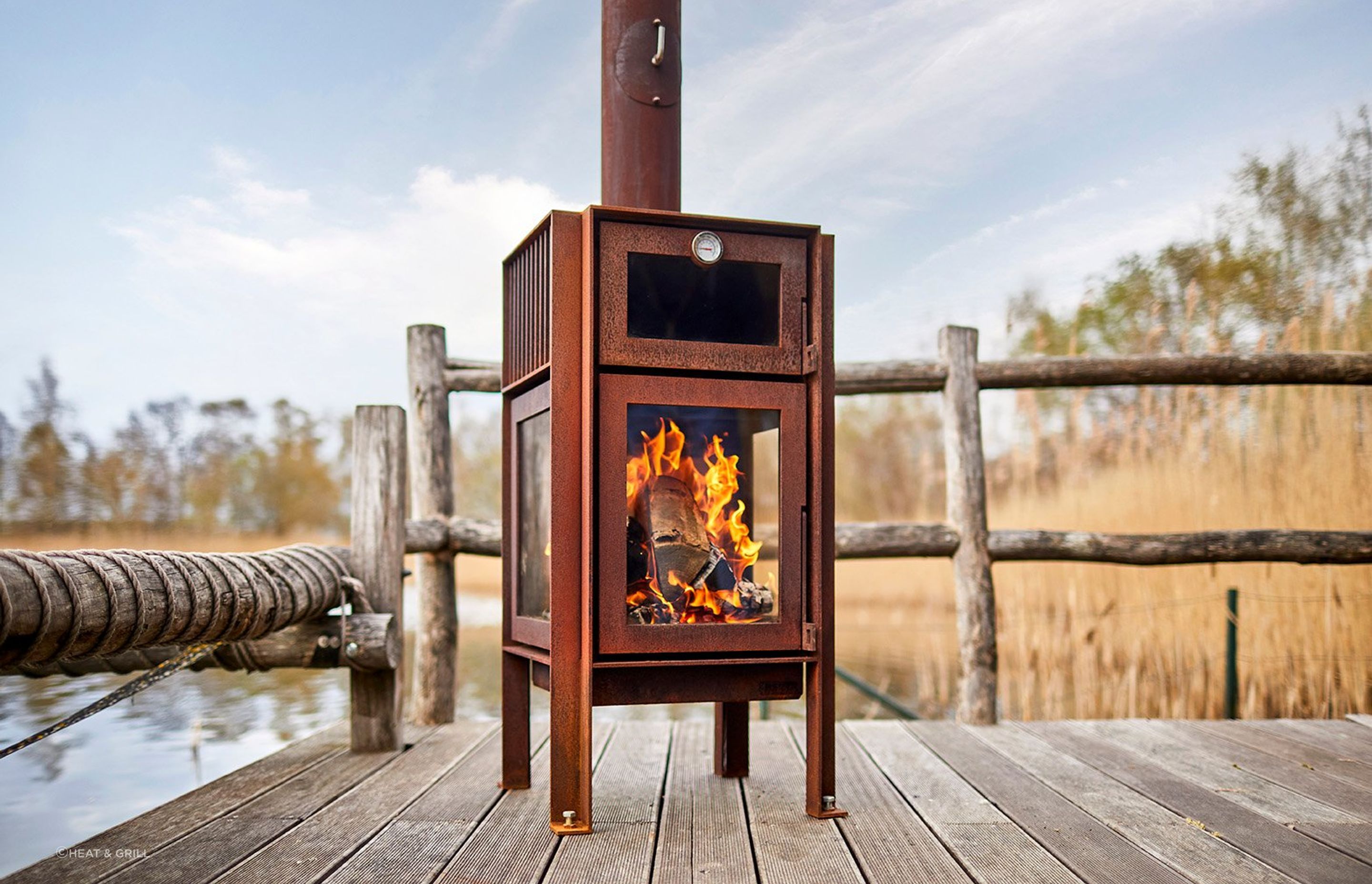 RB73 Quercus outdoor heater from Heat &amp; Grill