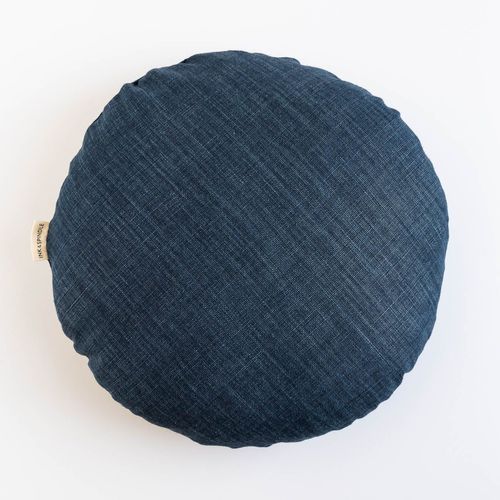 Round Cushion - Indigo