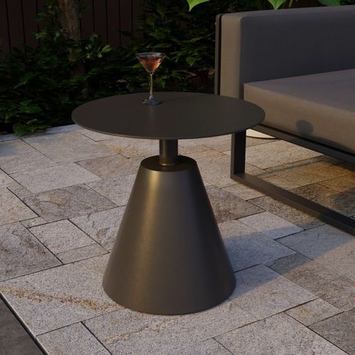 Corvo Outdoor Side Table - Charcoal