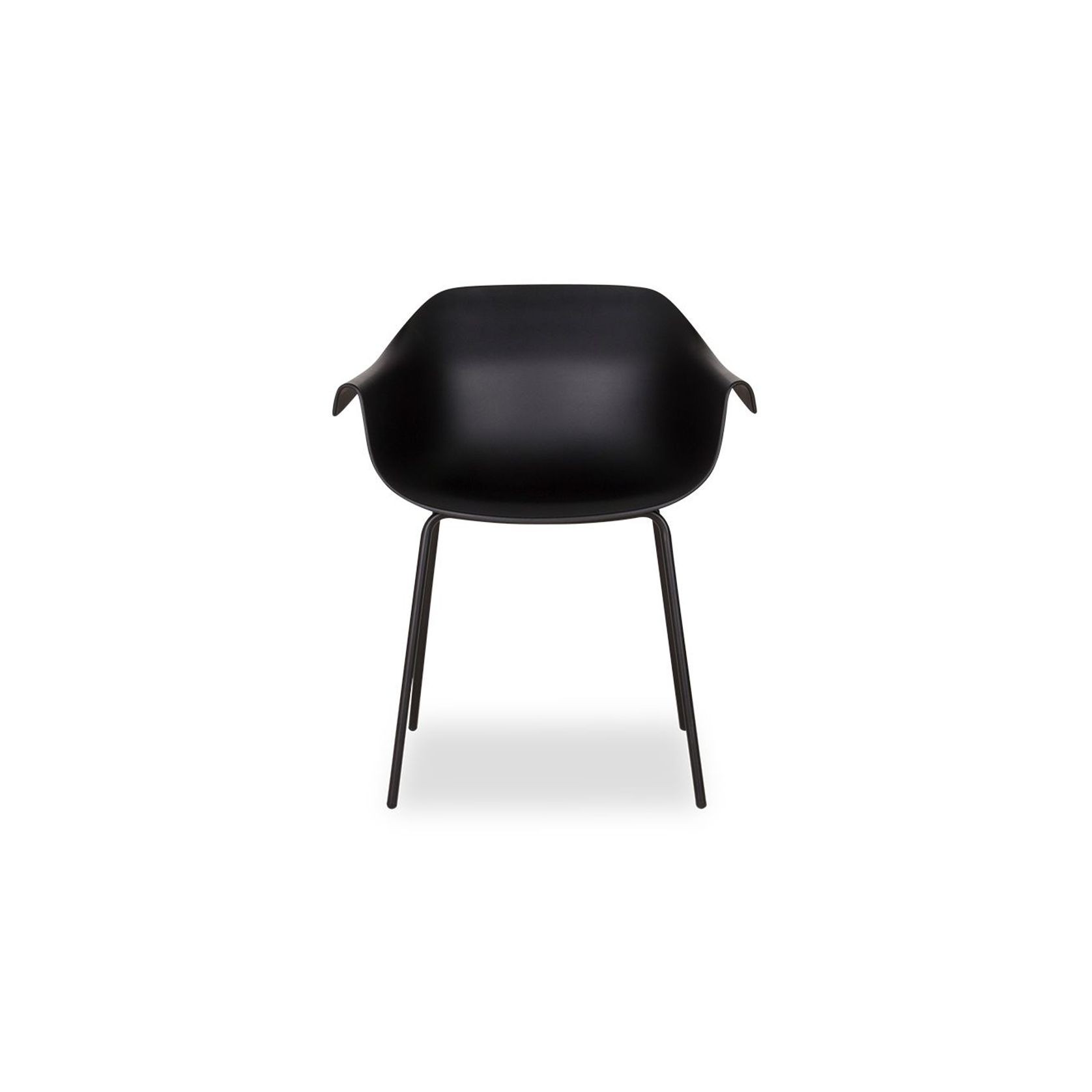Crane Chair - Black Post - Black Shell gallery detail image
