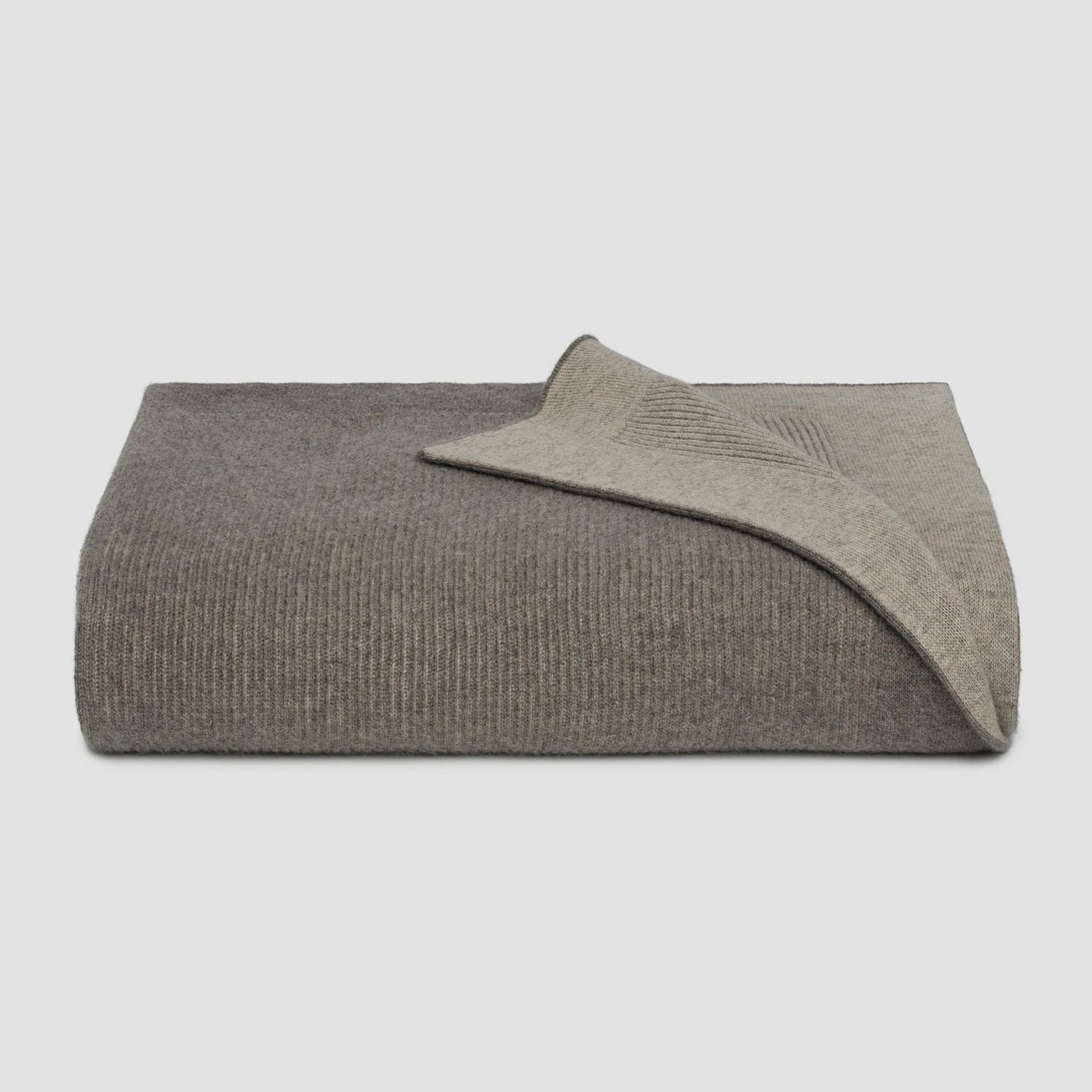 Reversible Rib Angora & Merino Wool Blankets gallery detail image