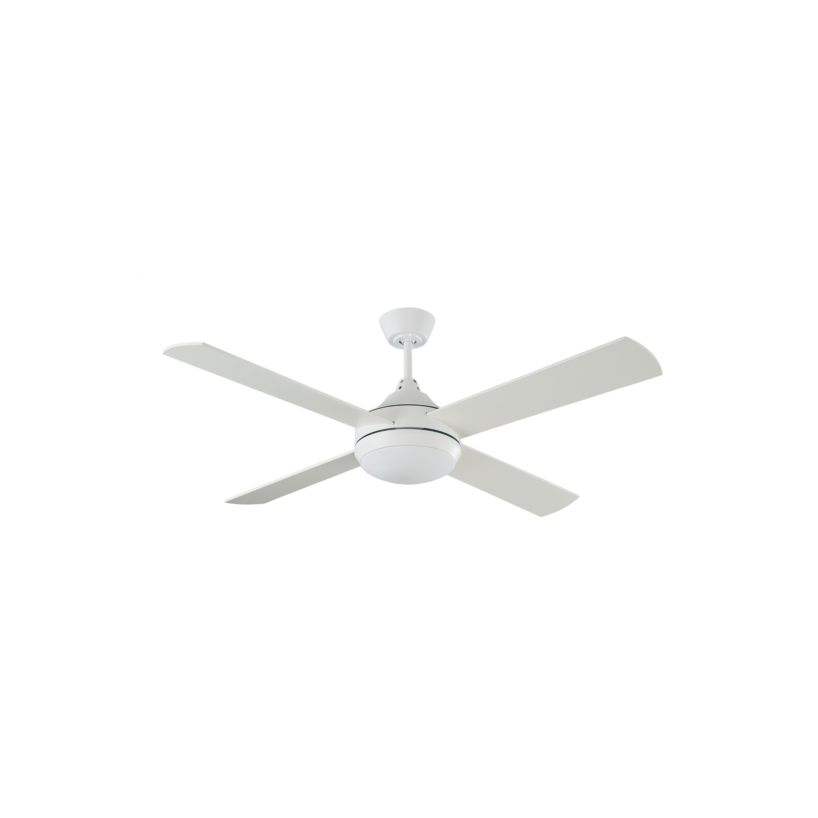 Milano Ceiling Fan - Elite DC White With LED Light gallery detail image