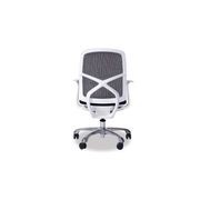 Chilli Black/White Office Chair - Low Back gallery detail image