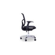Chilli Black/Black Office Chair - Low Back gallery detail image