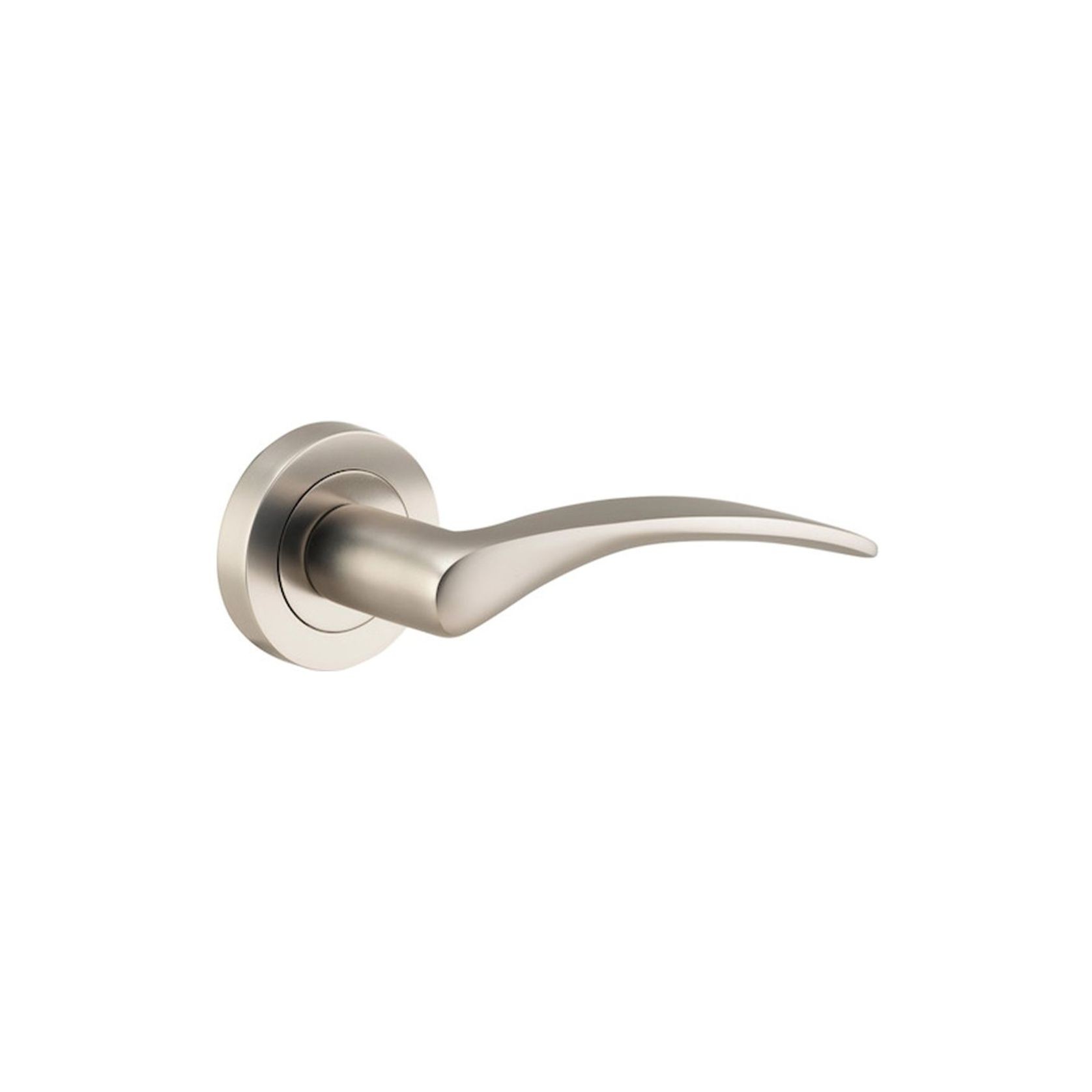 Iver Oxford Door Lever Handle On Round Rose ArchiPro AU