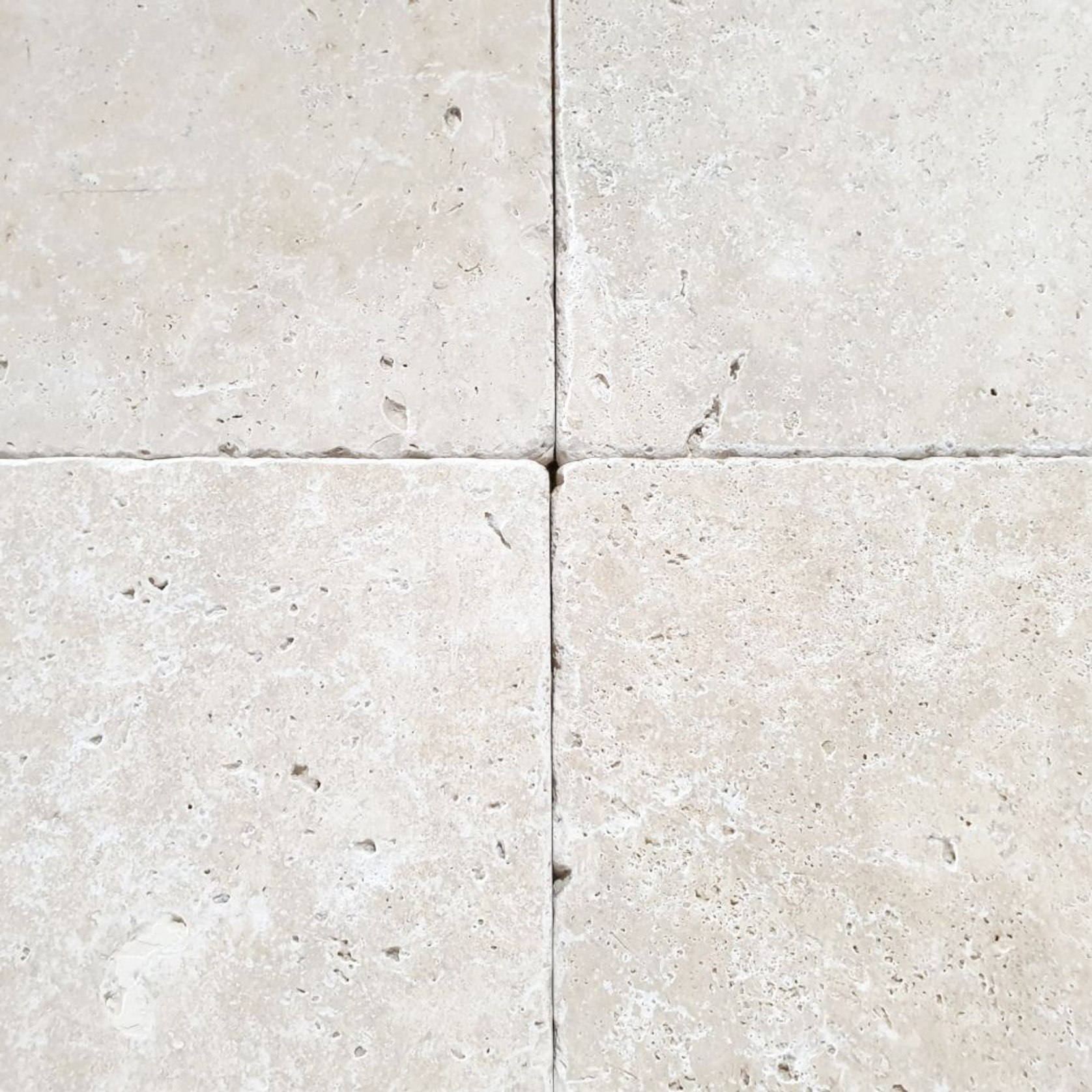 Mm Ivory Travertine Tiles Tumbled Unfilled Archipro Au