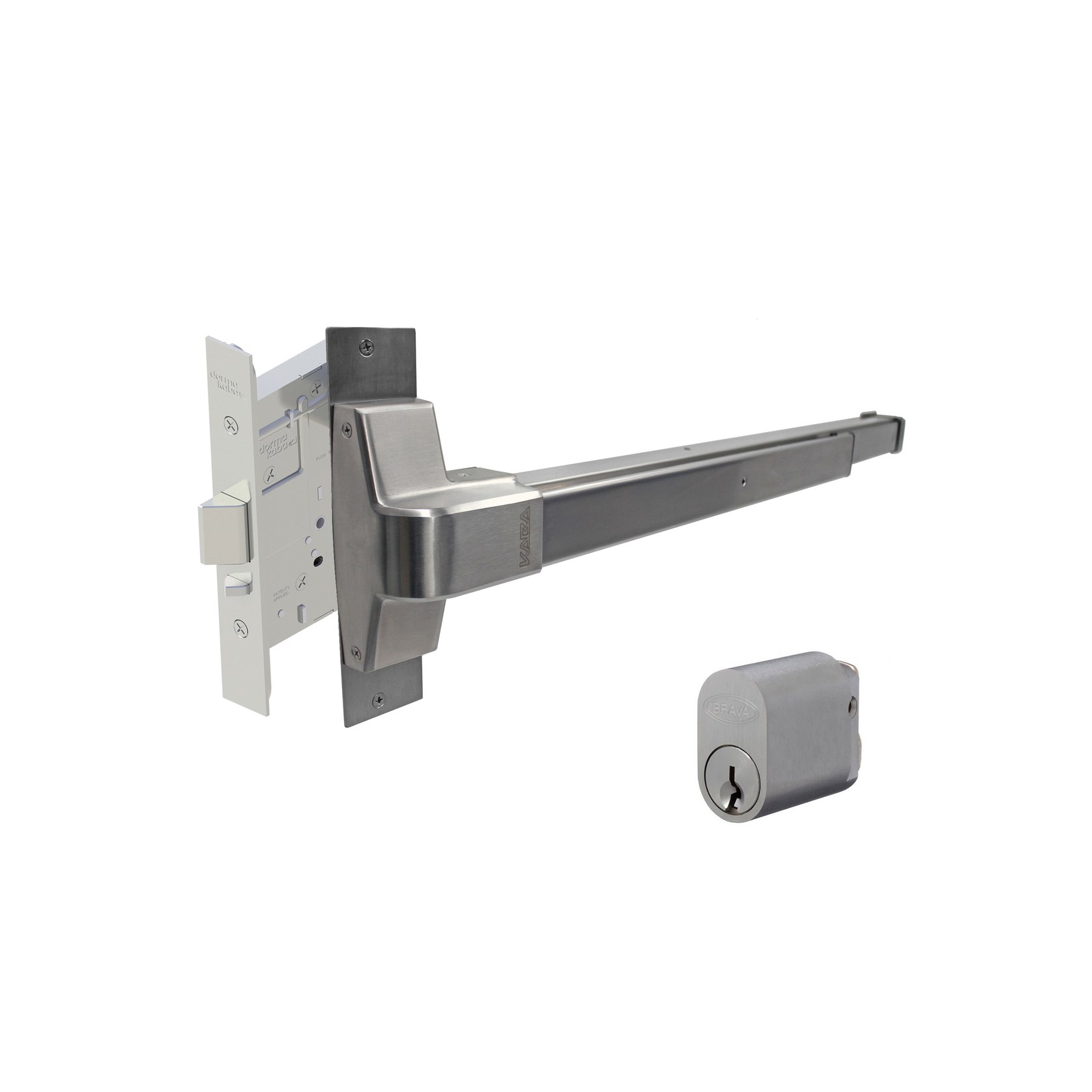 Kaba Panic Bar Pack W Mortice Lock Lever Cylinder ArchiPro AU