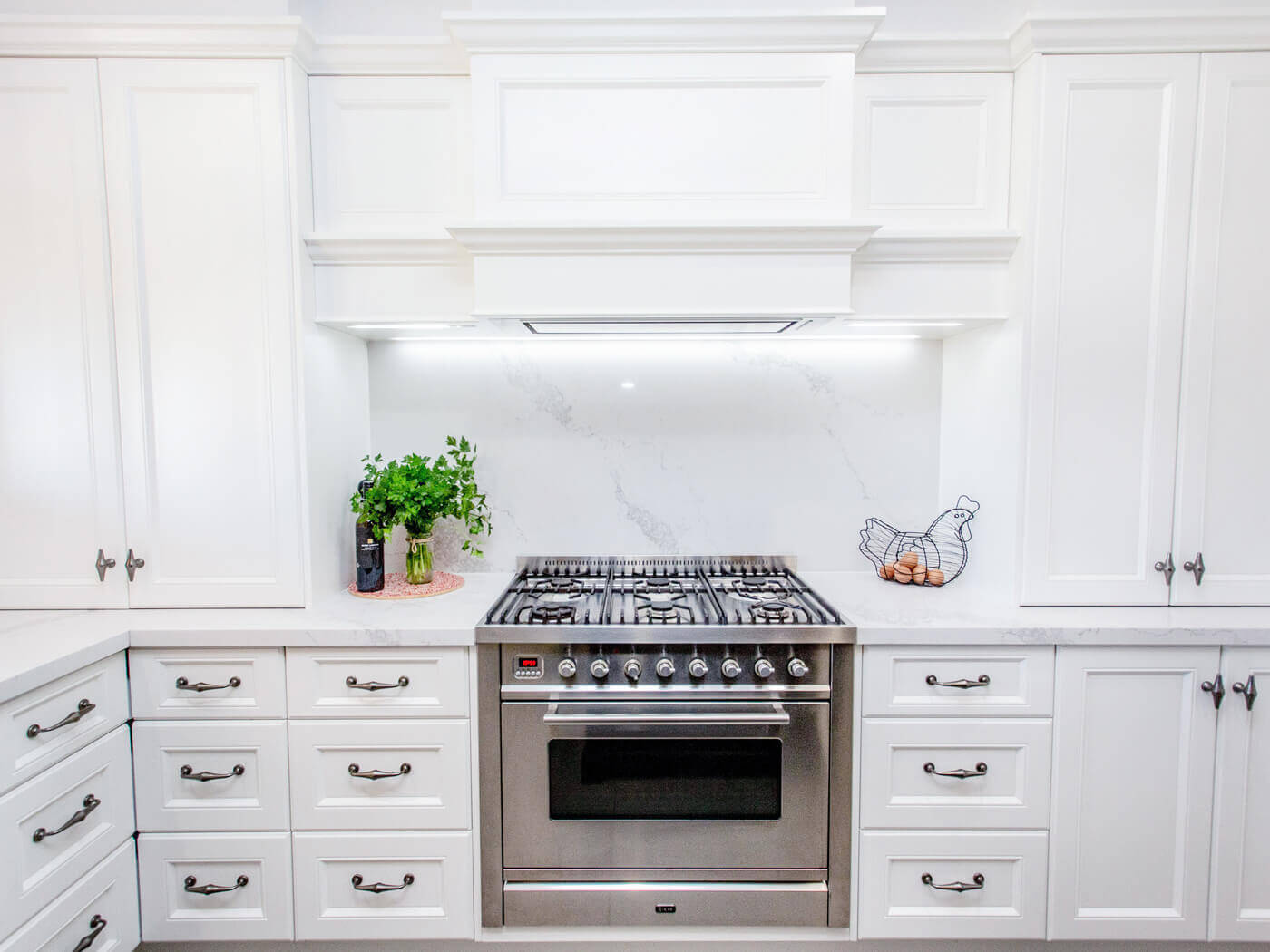 integrated range hoods