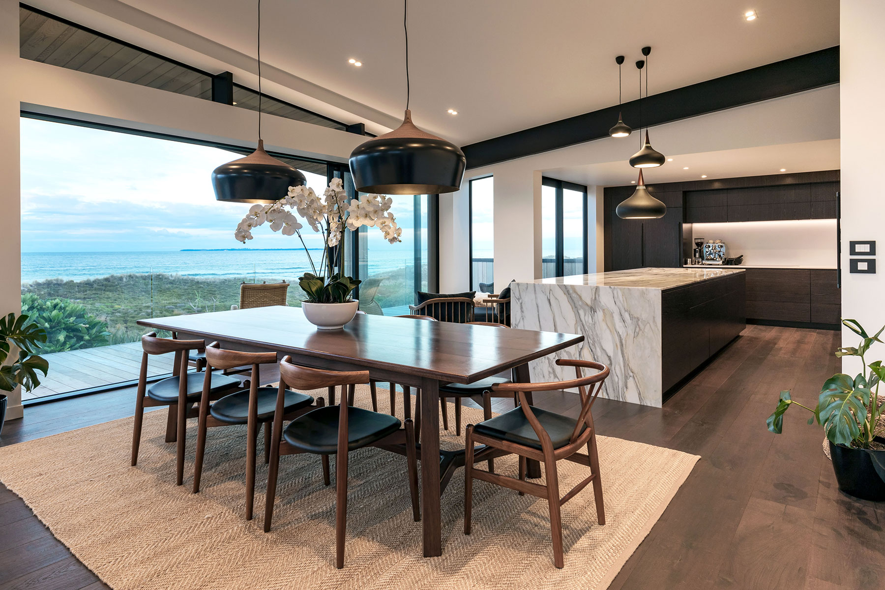 pendants over dining table