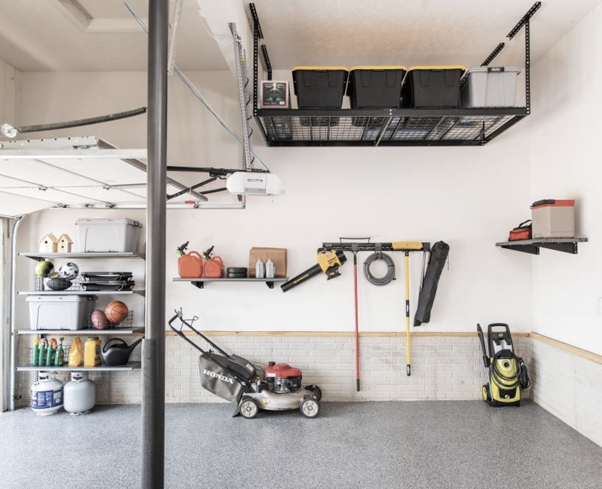 Out of sight, out of mind: 22 Ceiling storage ideas for the garage | ArchiPro AU