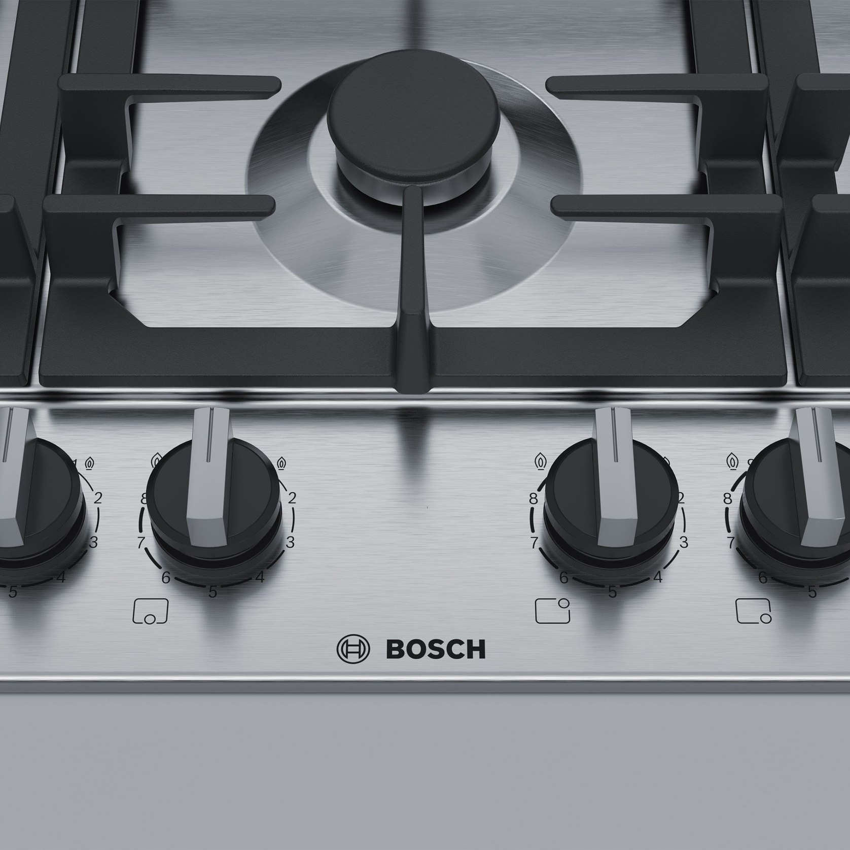 BOSCH Gas Cooktop 75 cm Stainless Steel Series 6 ArchiPro AU