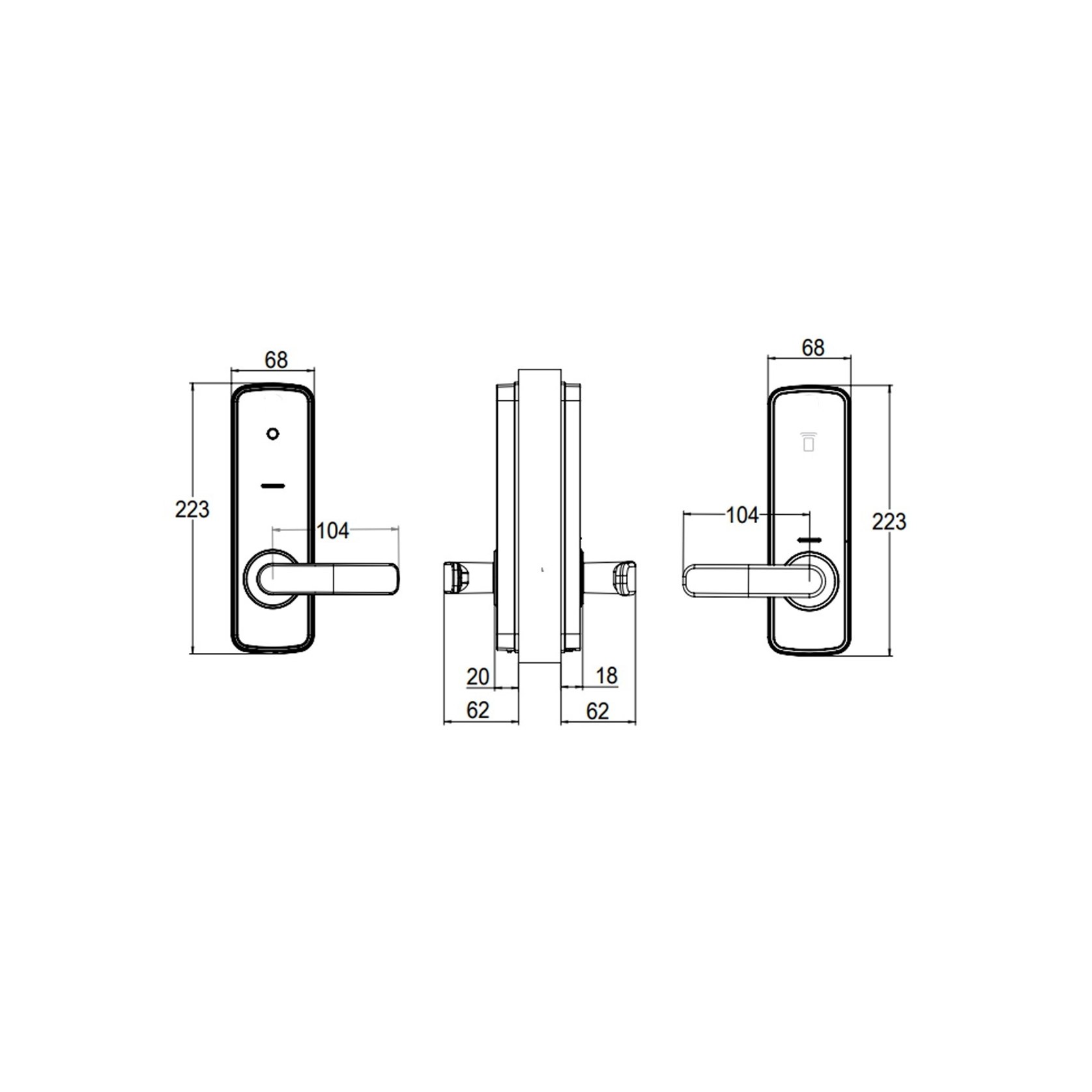 Yale Unity Entrance Lock With Connect Bridge 