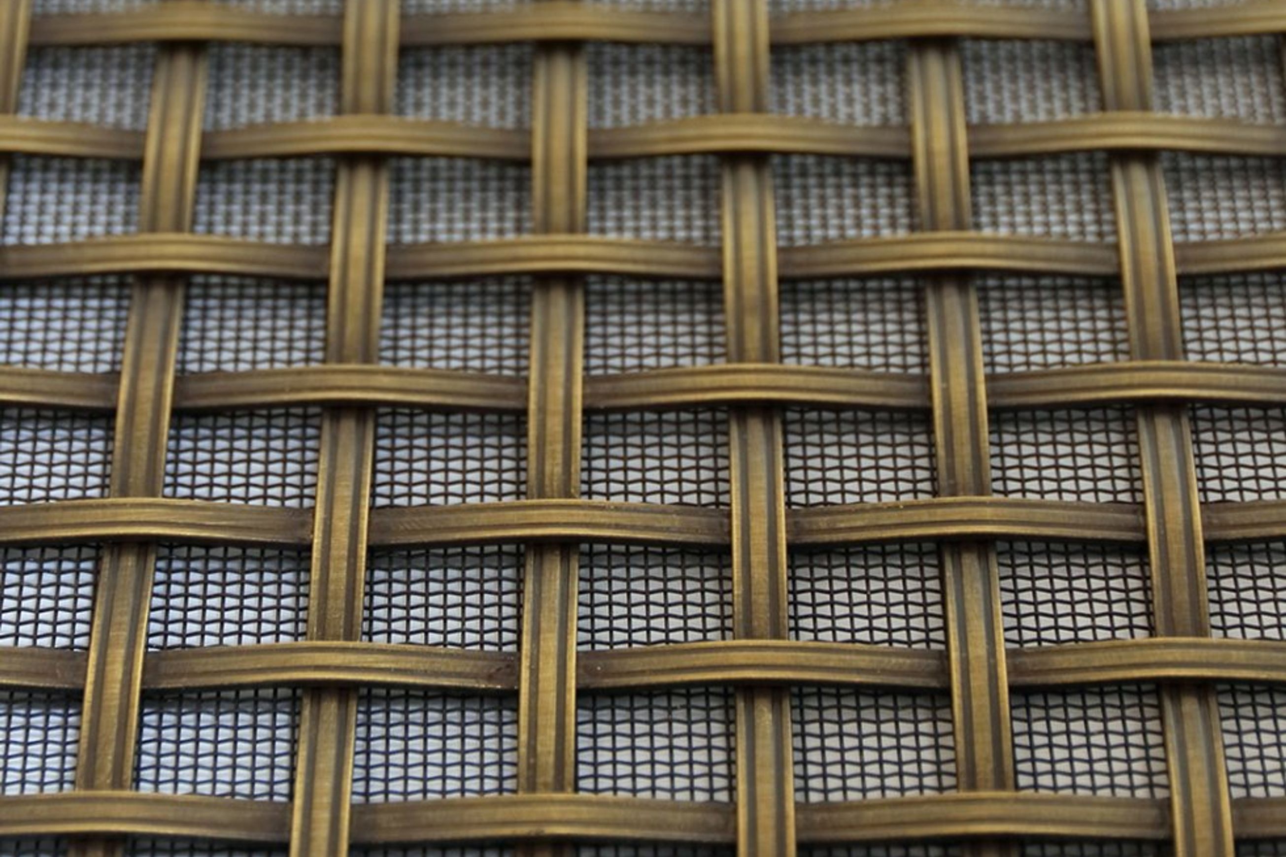 Oxford Hand Woven Square Reeded Grille