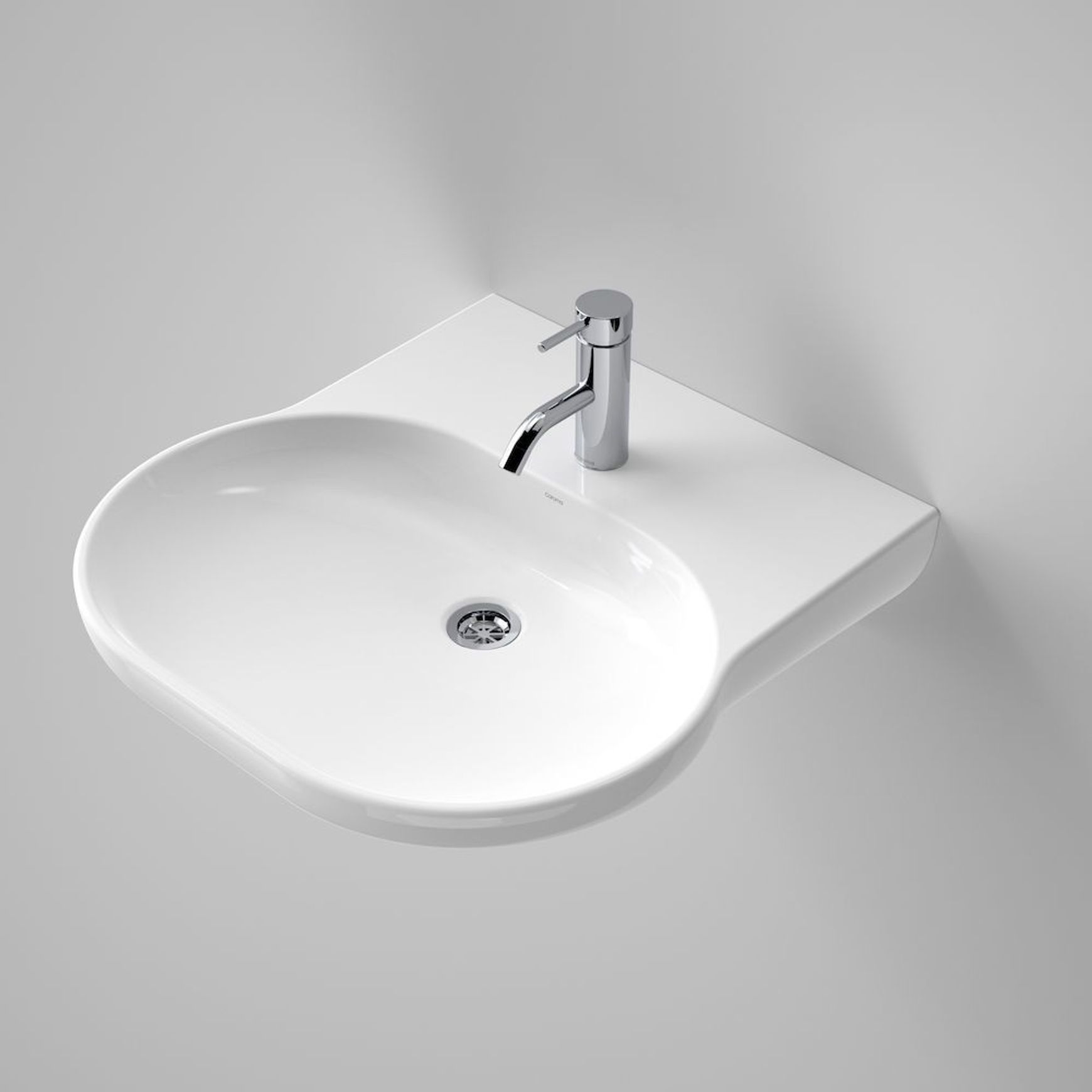 Opal Sole Wall Basin 1th