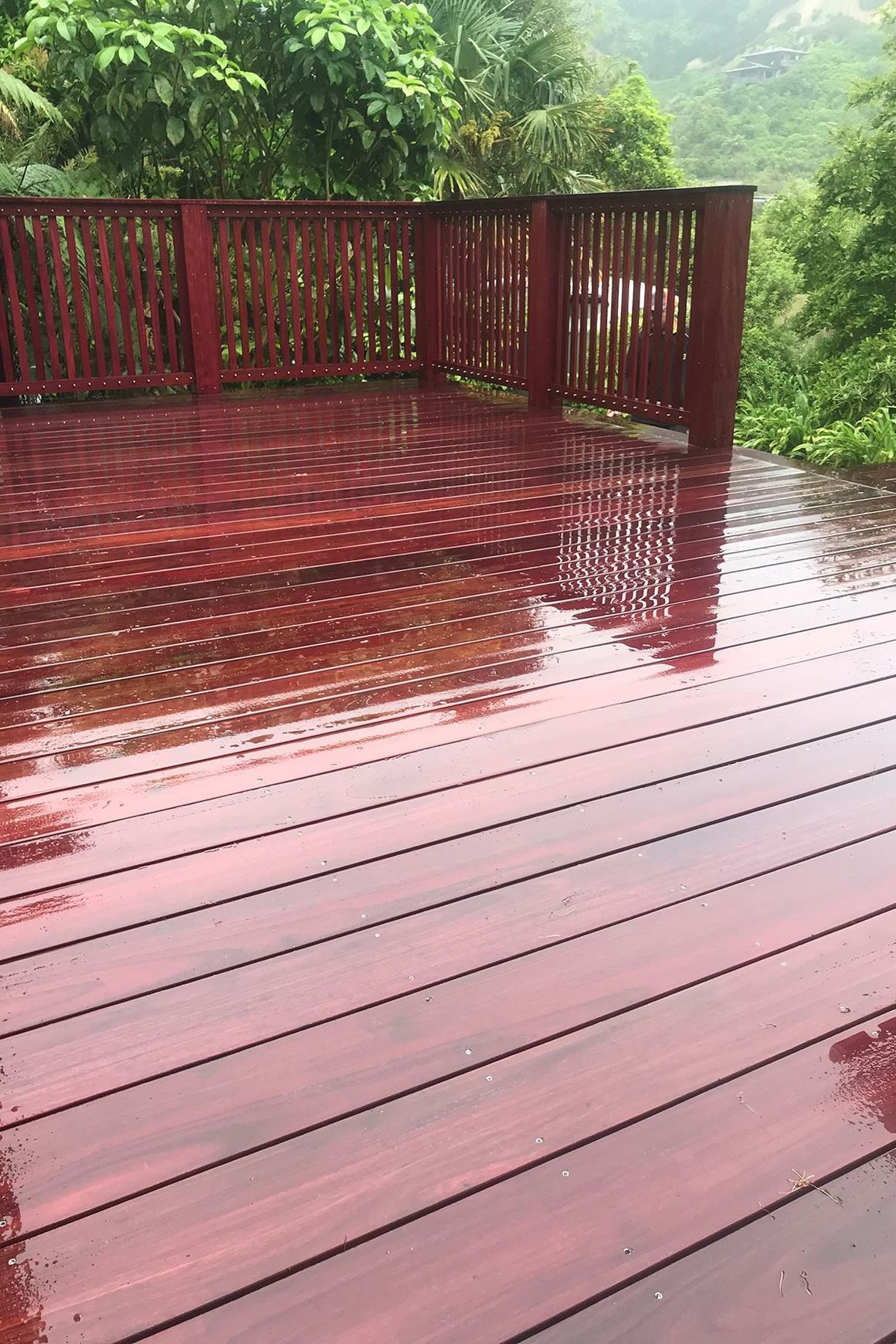 Purple Heart Hardwood Decking