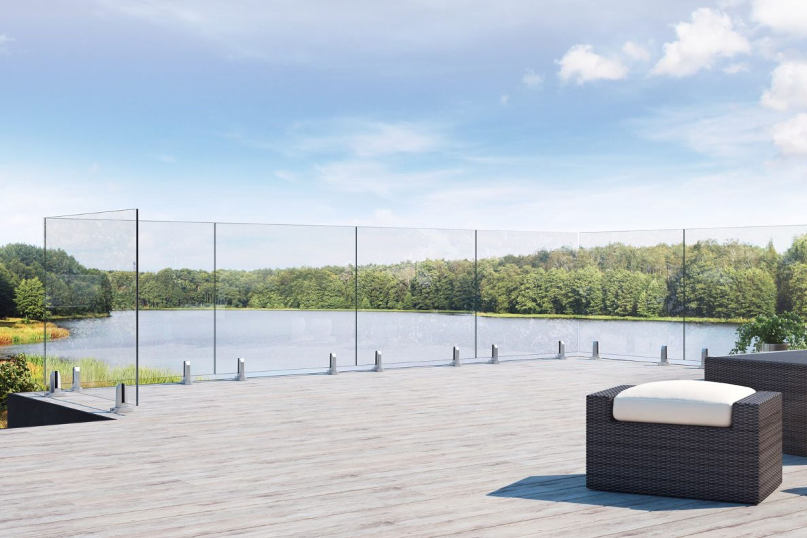 easyCLEAN Balustrades Glass Protection