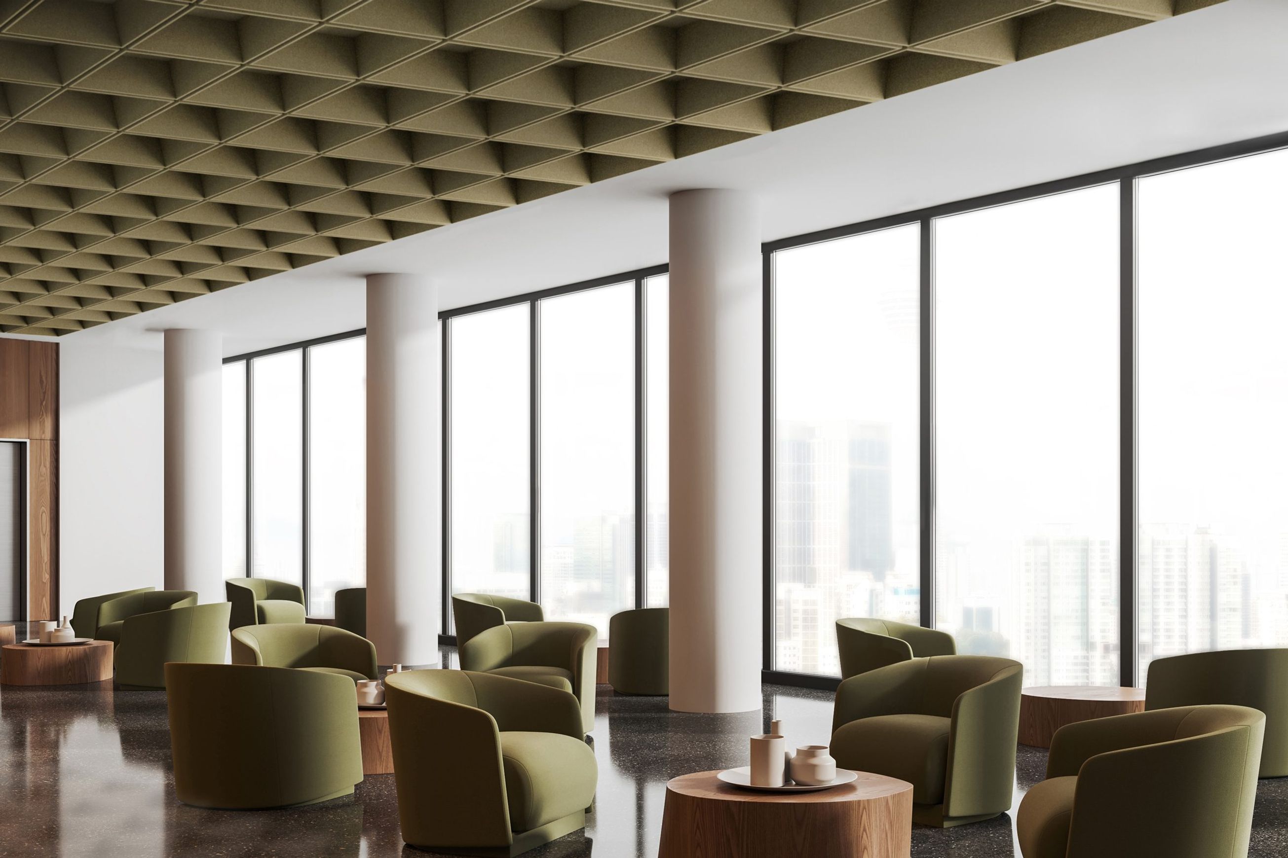 Grid Ceiling Tiles