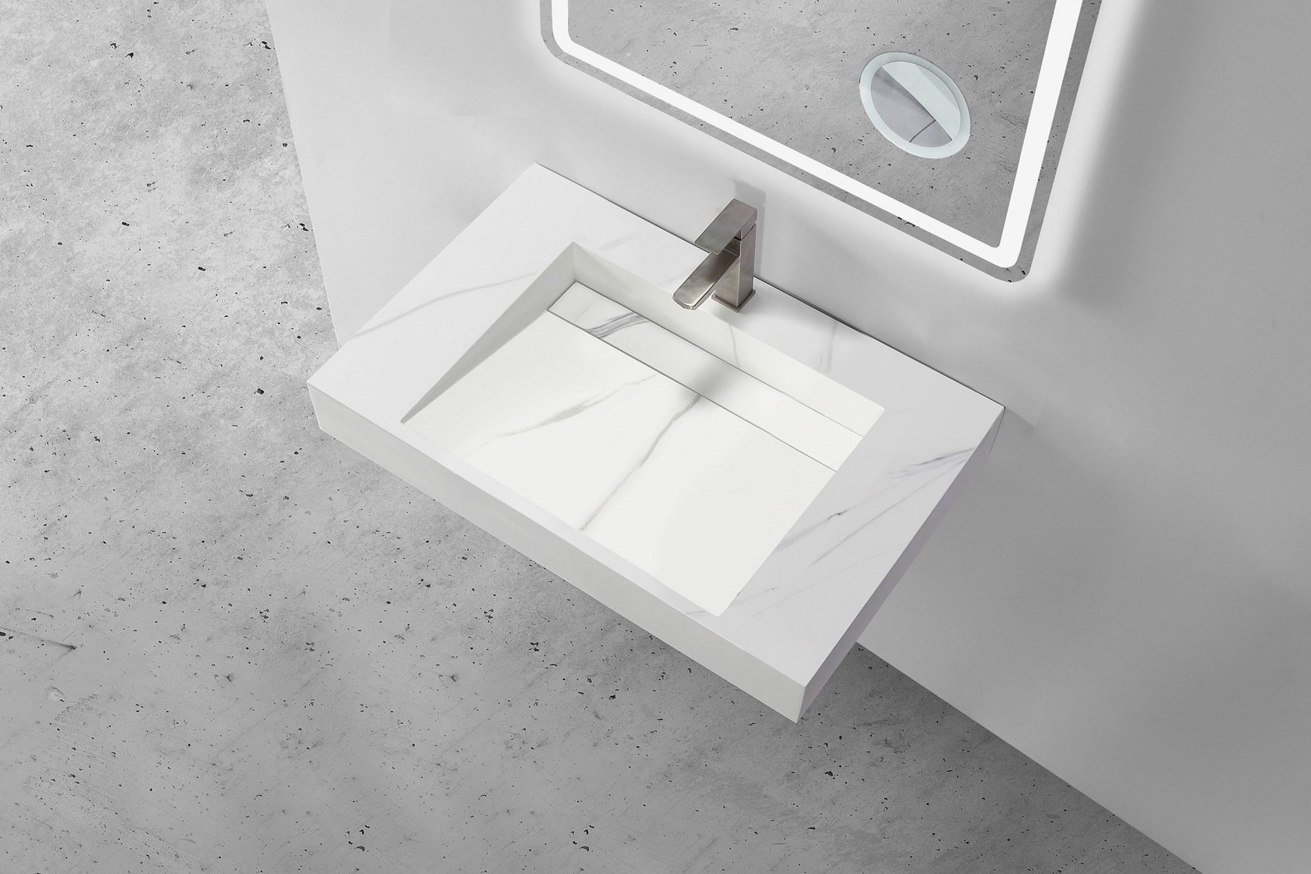 BUVS900 Hugi Marble Basin
