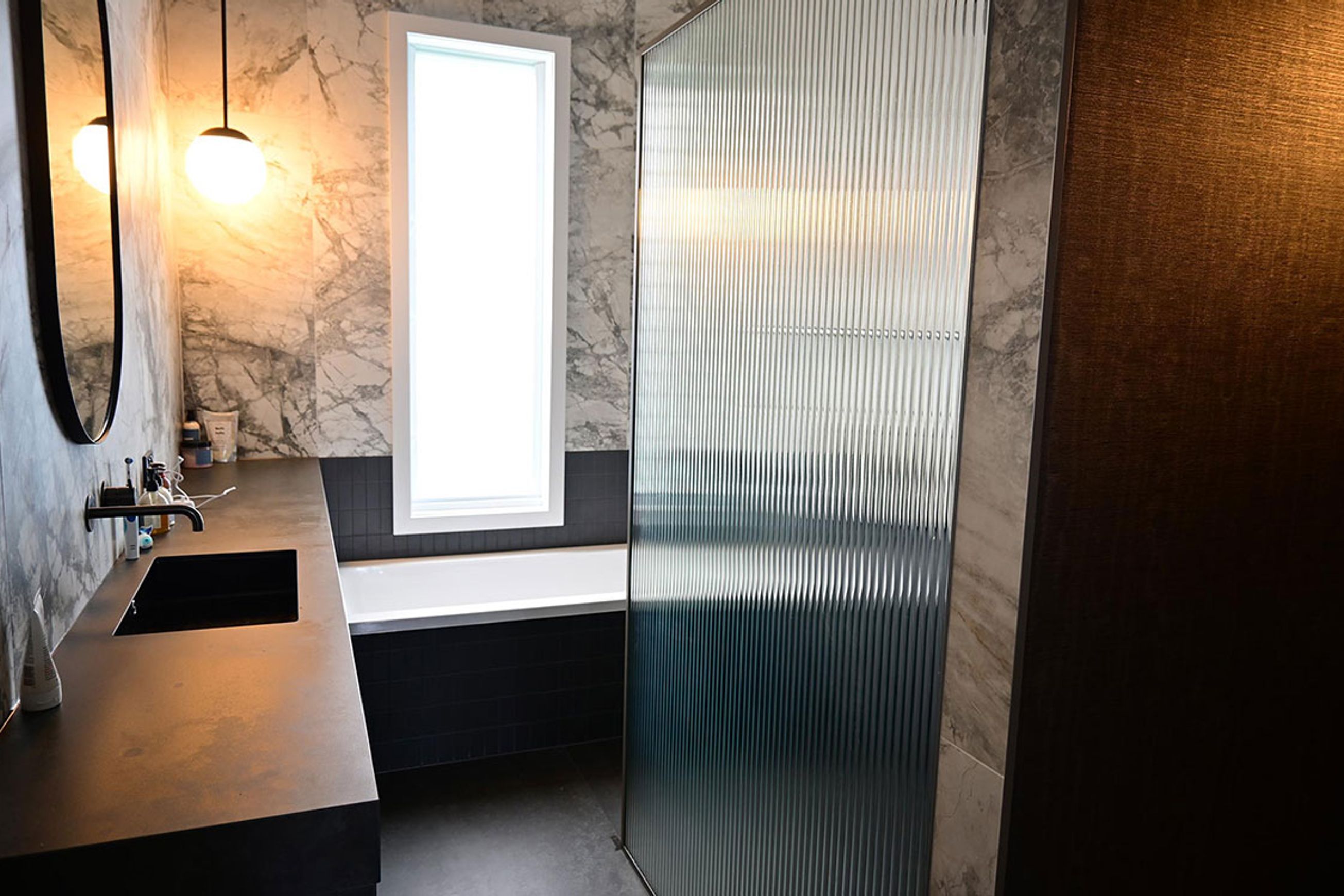 Haynes Glass Fluted Showers & Screens