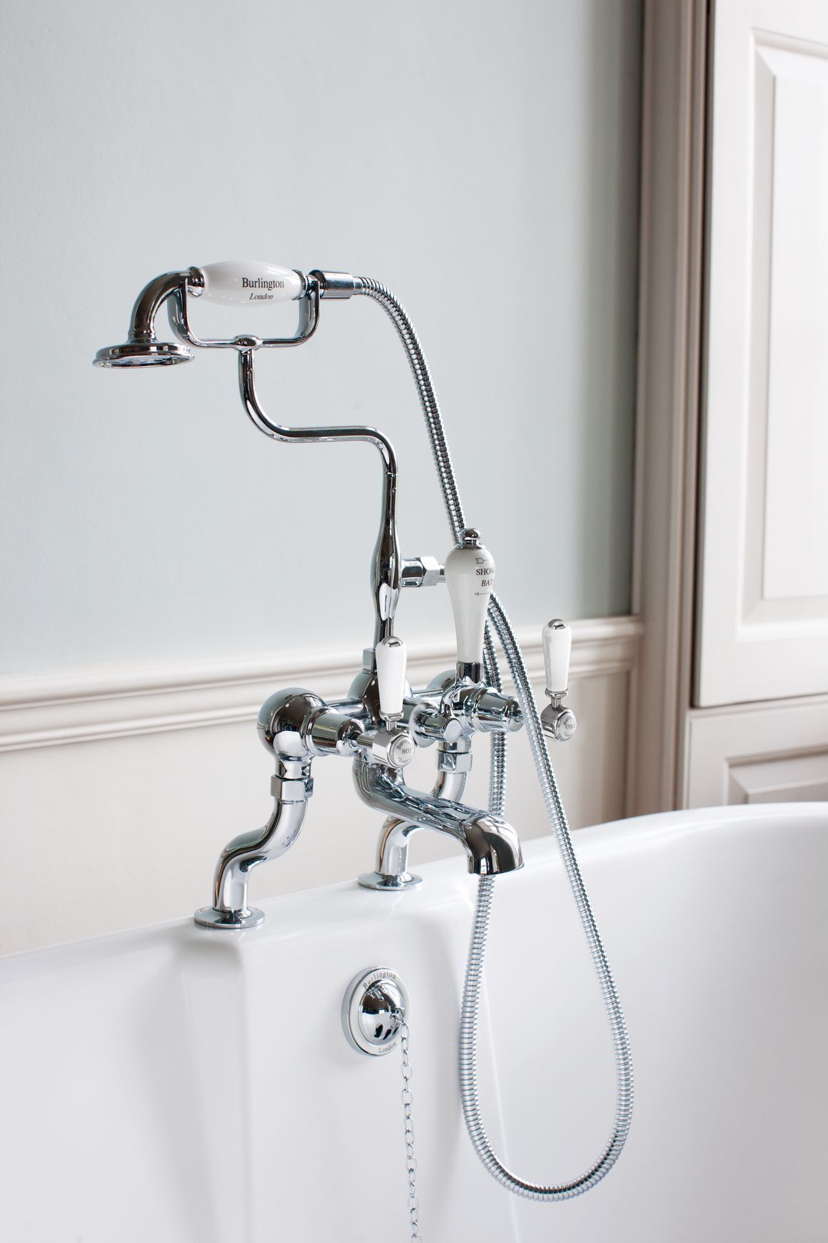Kensington Bath Shower Deck Mounted Mixer