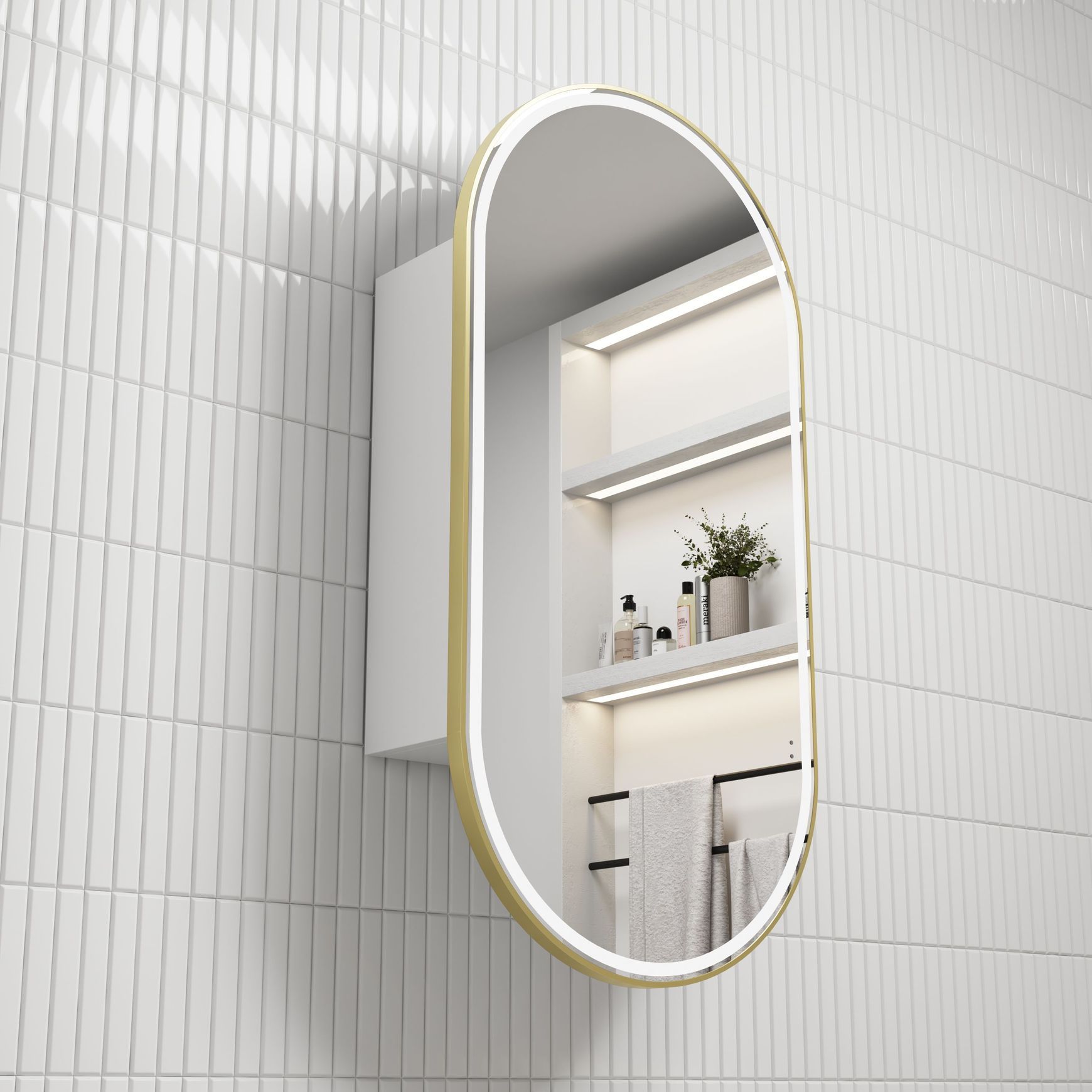 Aulic Beau Monde LED Shaving Cabinet