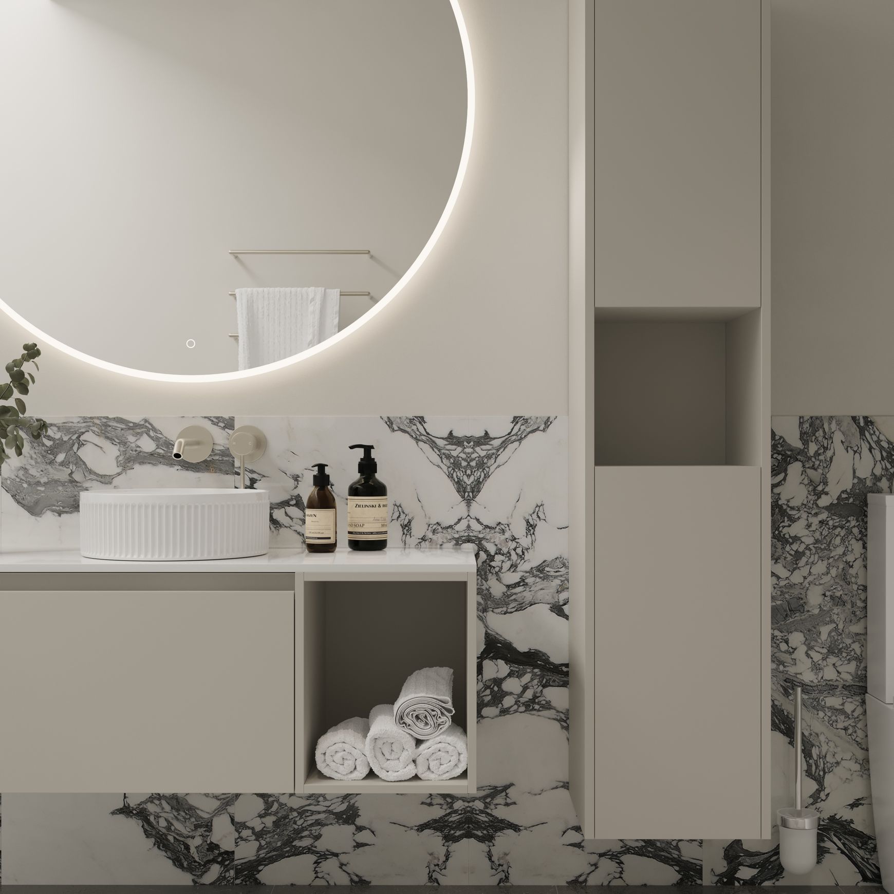 Savanna Luxe Single Tier Vanities