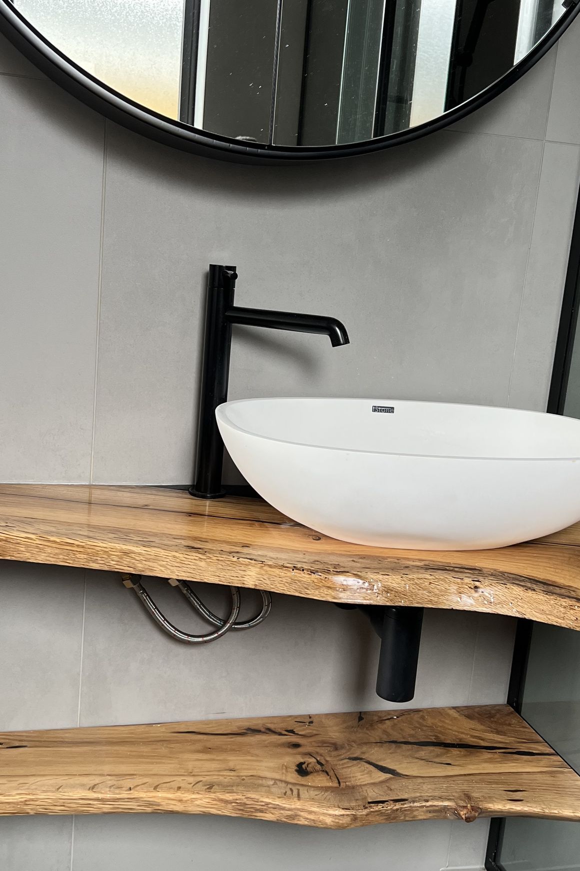 Floating Bathroom Vanity — Tasmanian Blackwood
