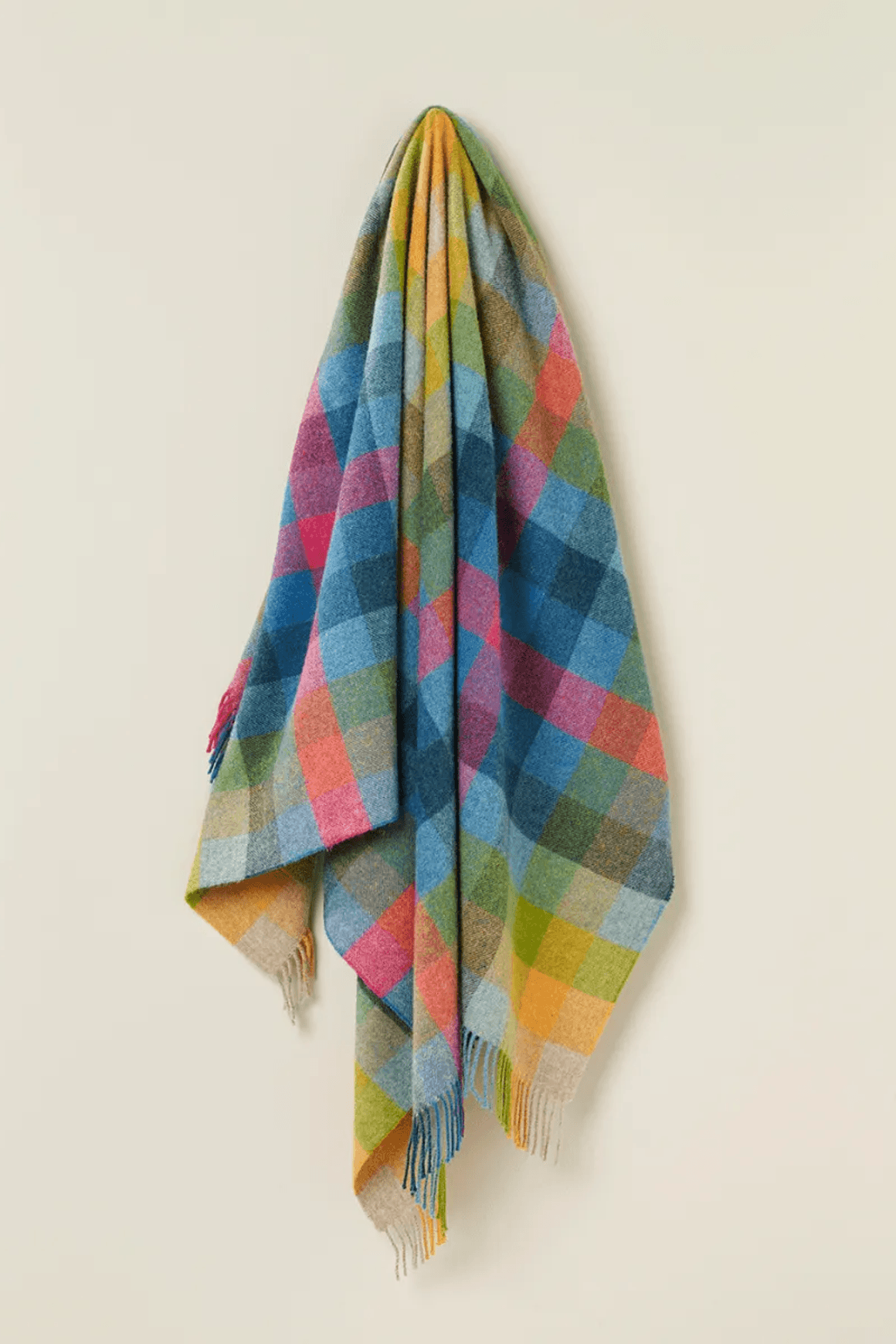 NZ Wool Throw - Harlequin Tutti Frutti | 100% Pure NZ Wool