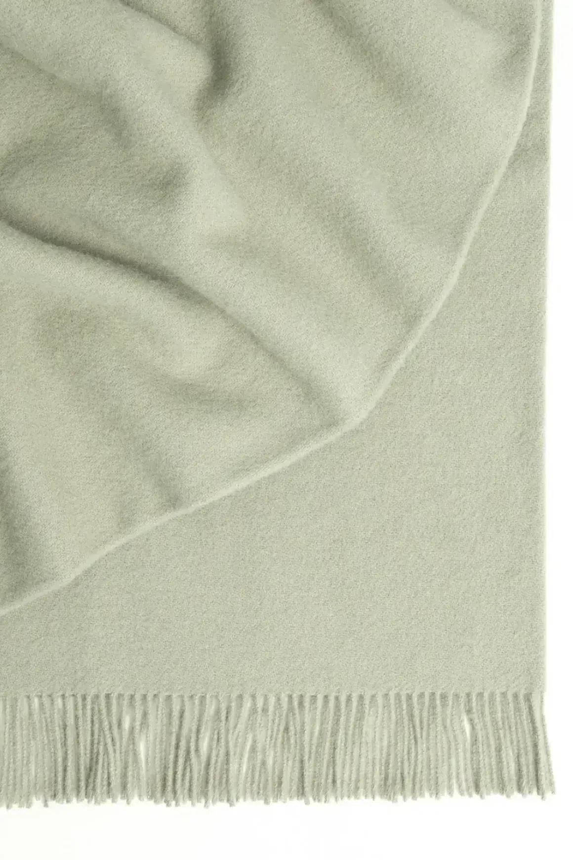Weave Home Nevis Throw Blanket - Thyme | NZ Lambswool