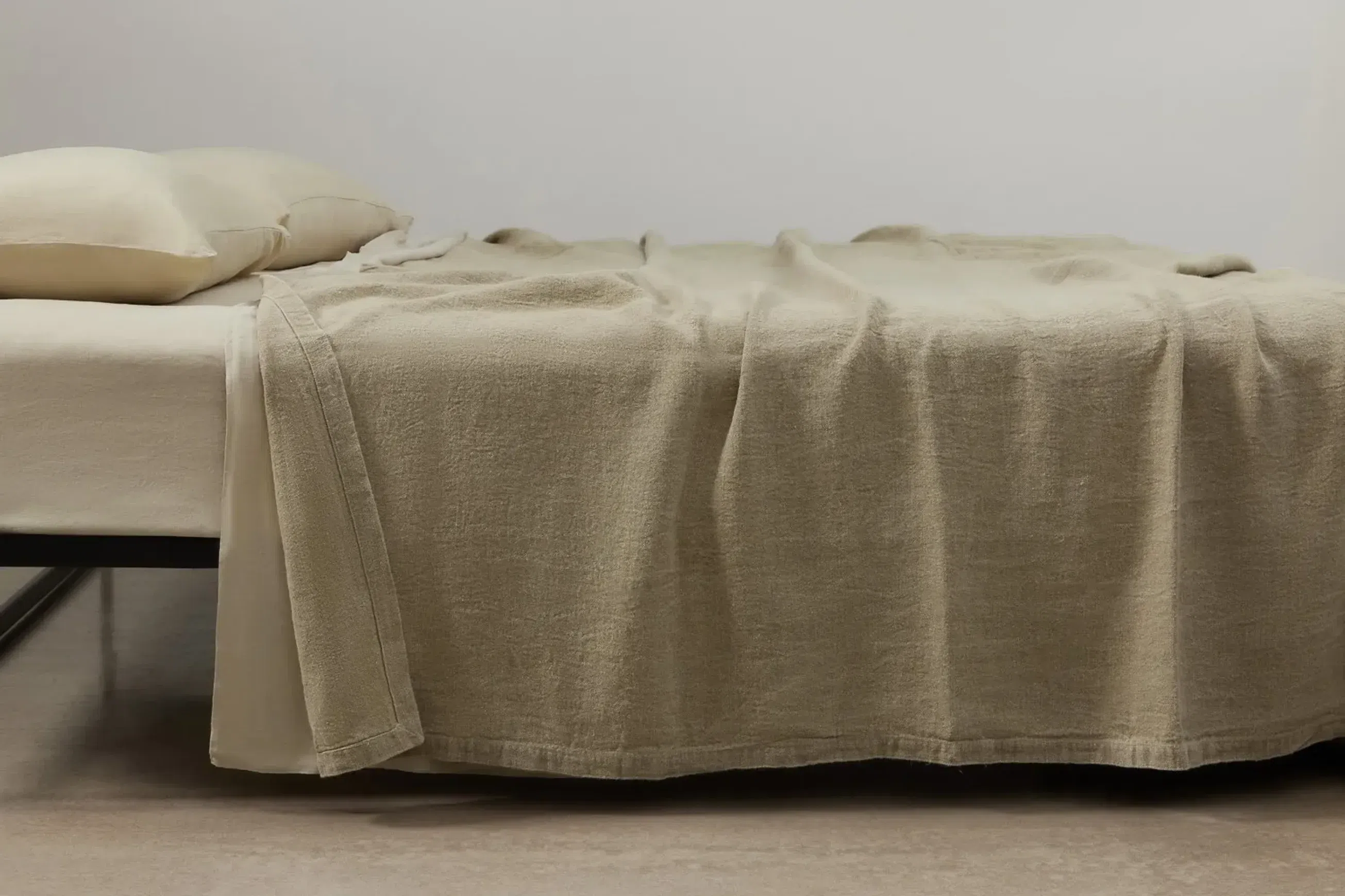Heavy Flax Linen Blankets