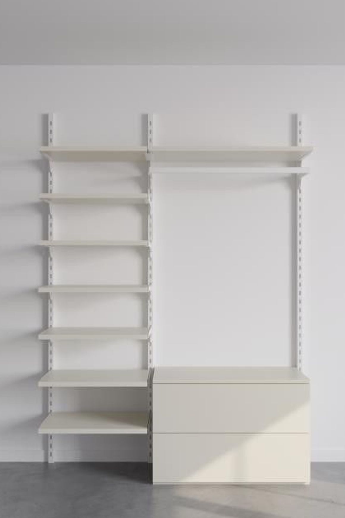 The Simple Tank | Wall Fixed Wardrobe