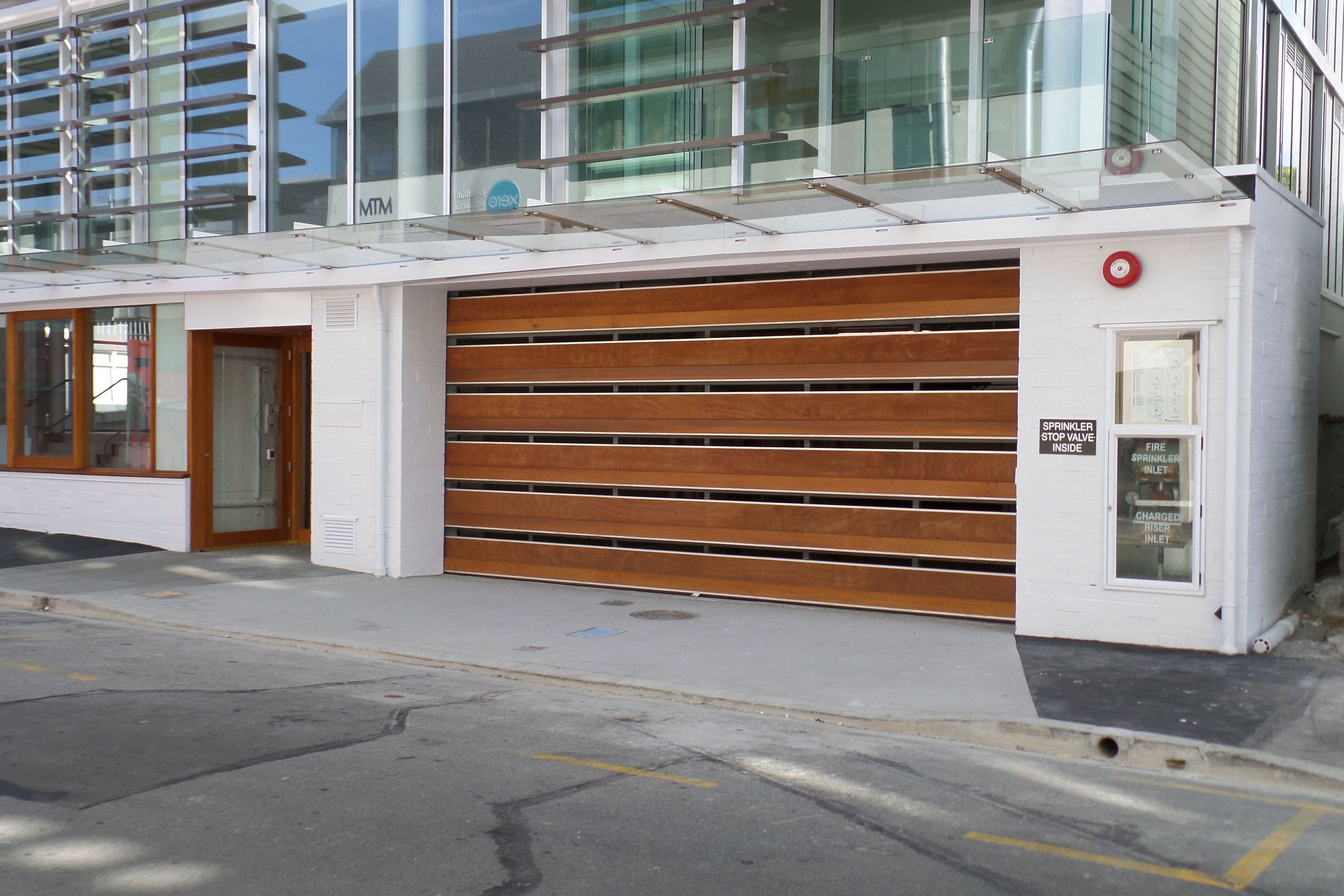 Commercial Carpark Entry Doors