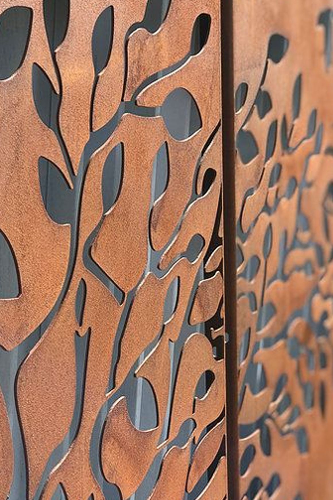 Custom Outdoor Corten Signs And Screens