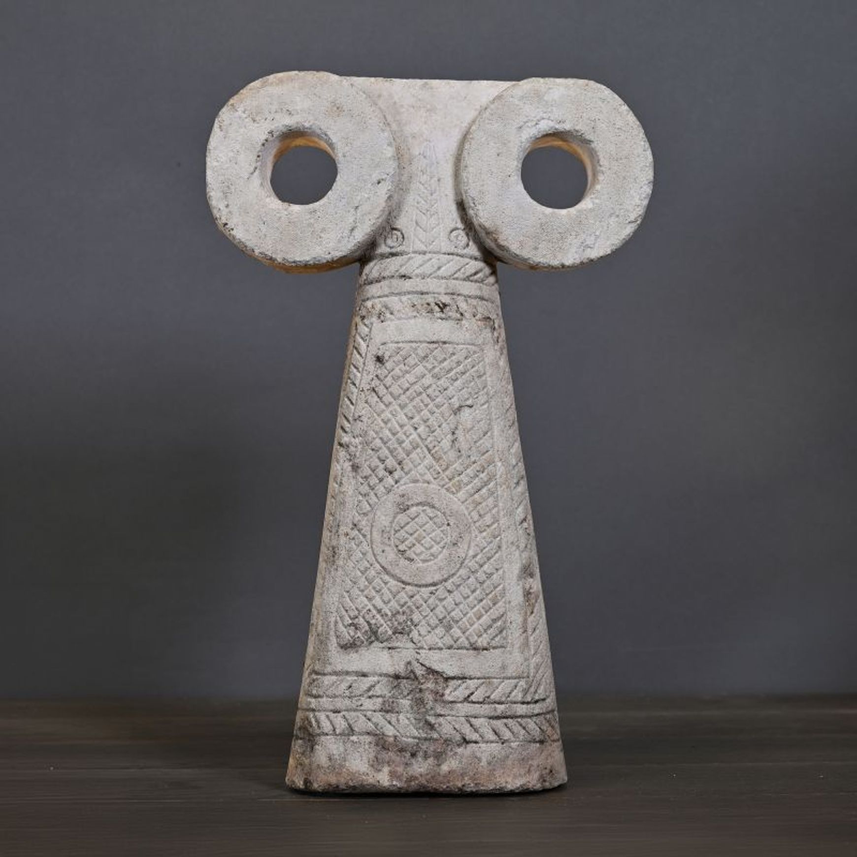 Engraved Mesopotamian Idol