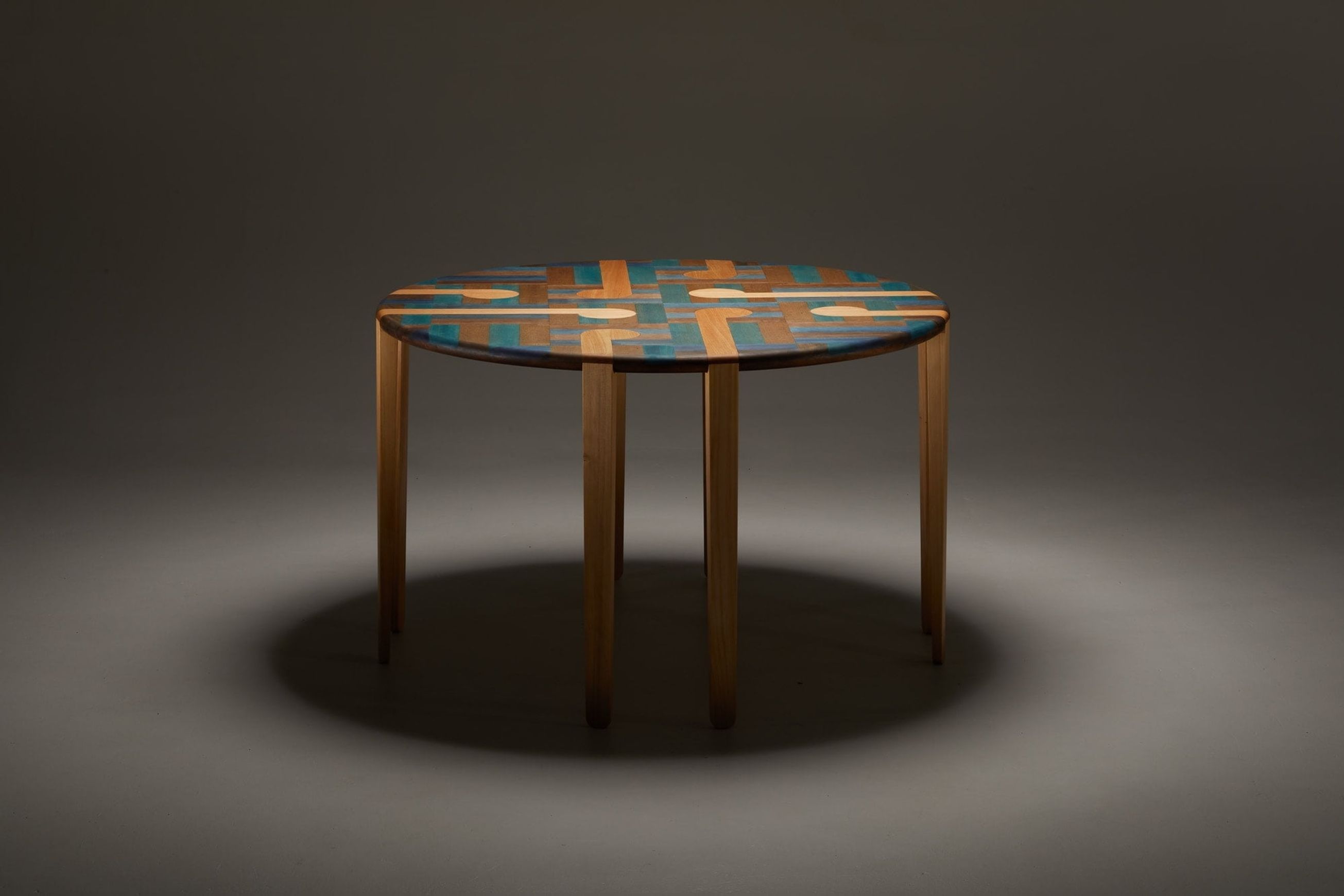 LETSWEAVE Dining Table — Reclaimed Kauri & Rimu