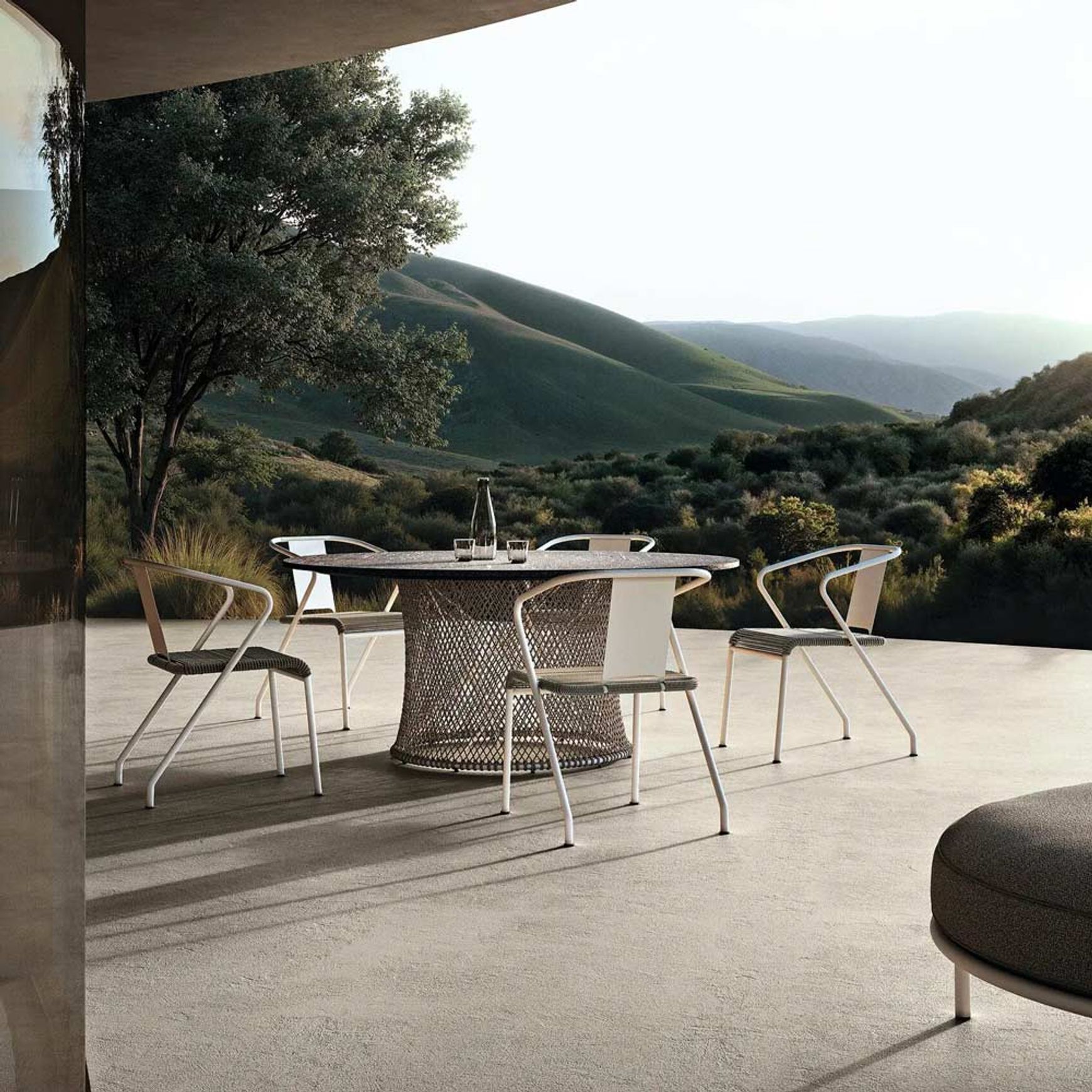 Oasis Outdoor Dining Table By Flexform