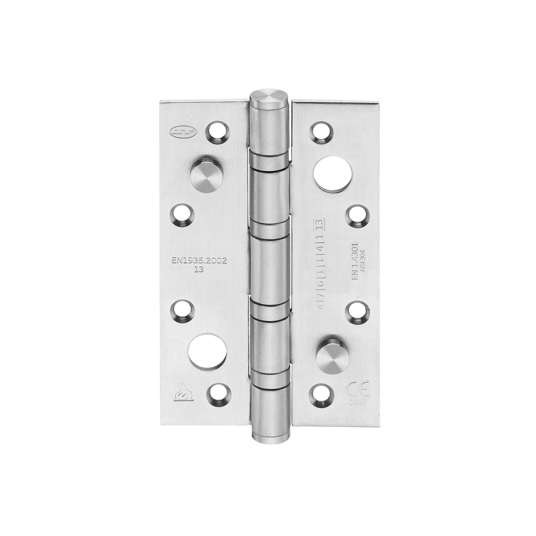 IN.05.020.S.CF 316 Security Butt Hinge 4 Ball Bearings