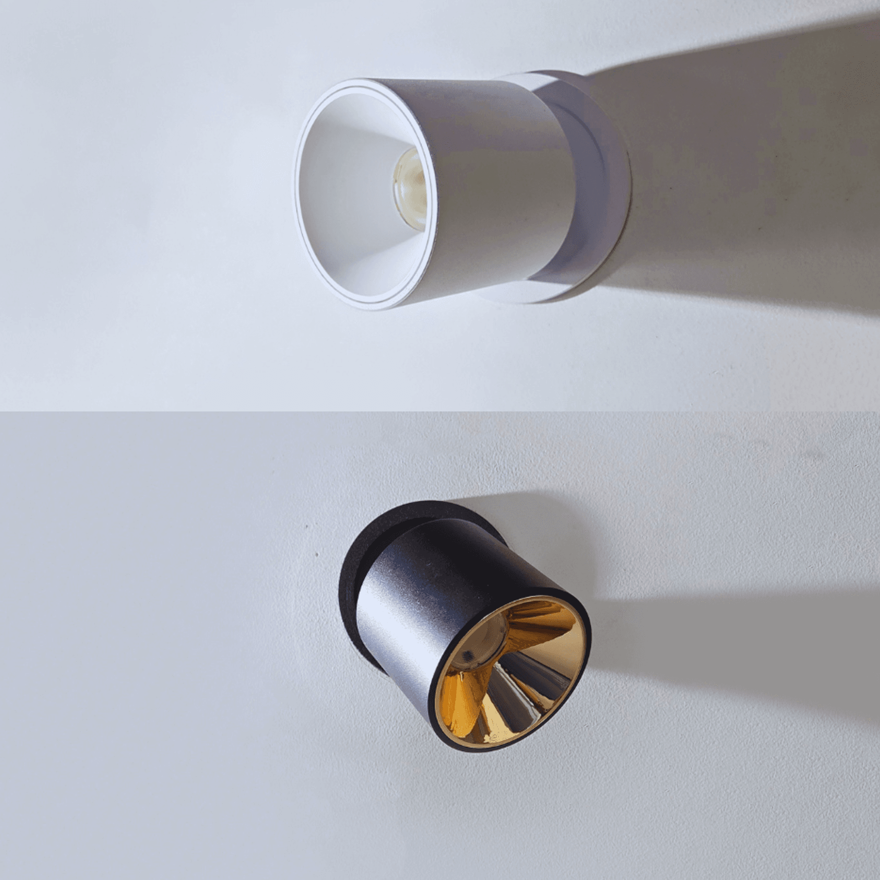 LARA2 12W Semi-Recessed Adjustable LED Downlight | 75mm
