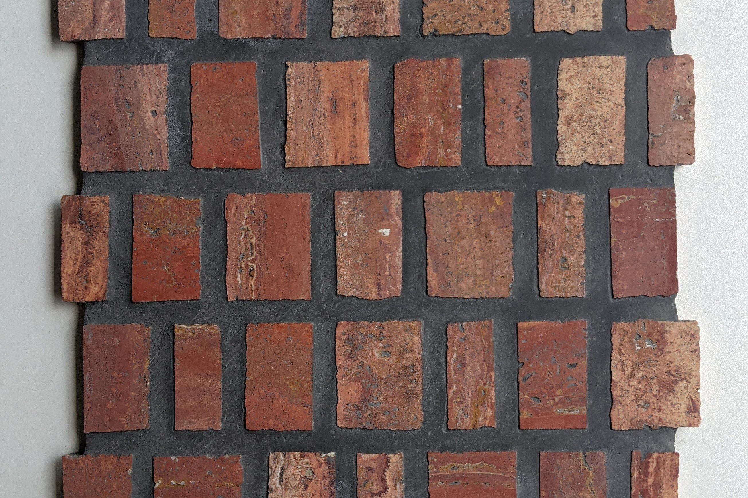Scarpa Mosaic - Rosso Travertino Wide Joint