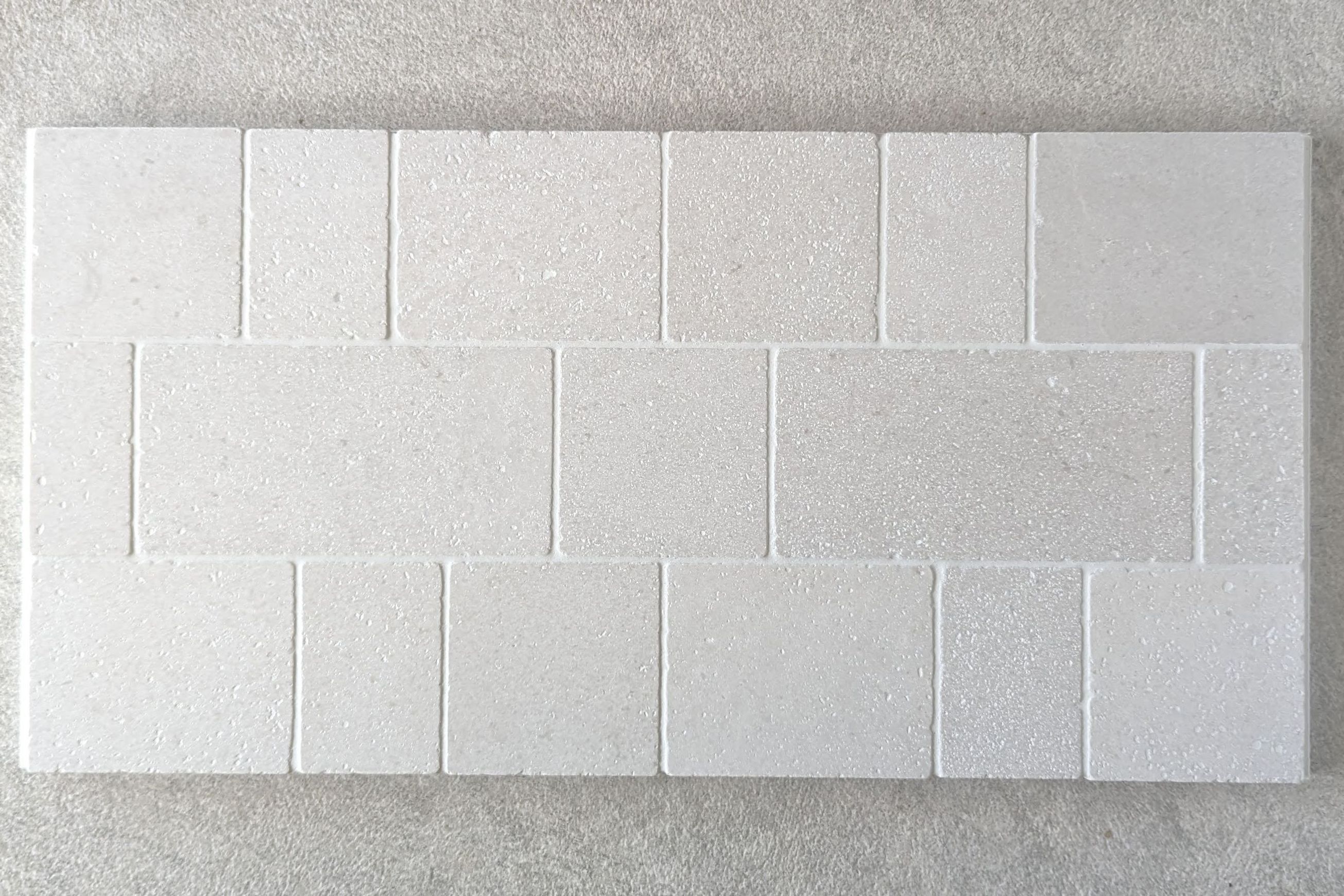 Baracoa Tumbled Mosaic - Cinder Marble