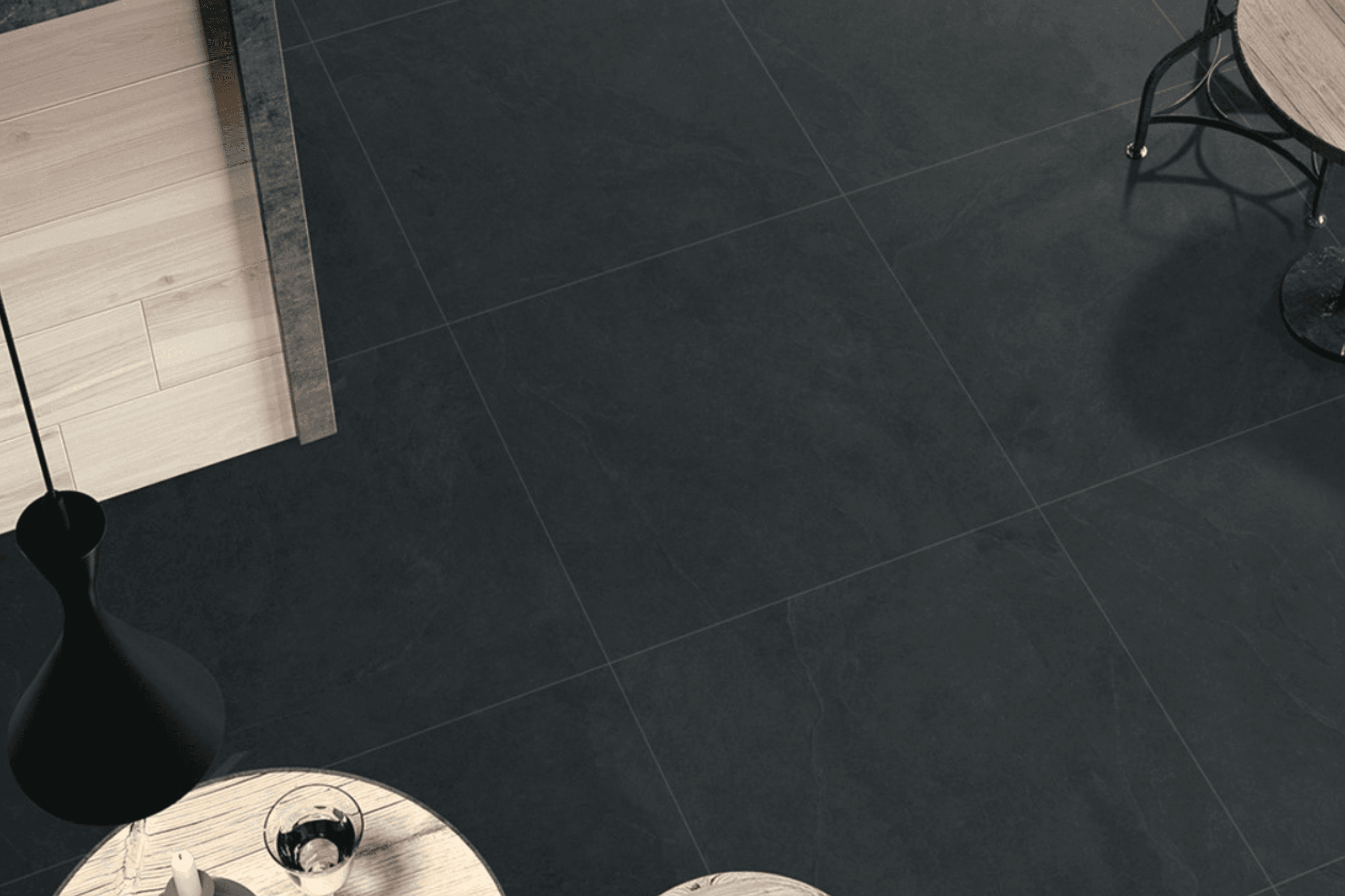 Black Coffee Matt Tile