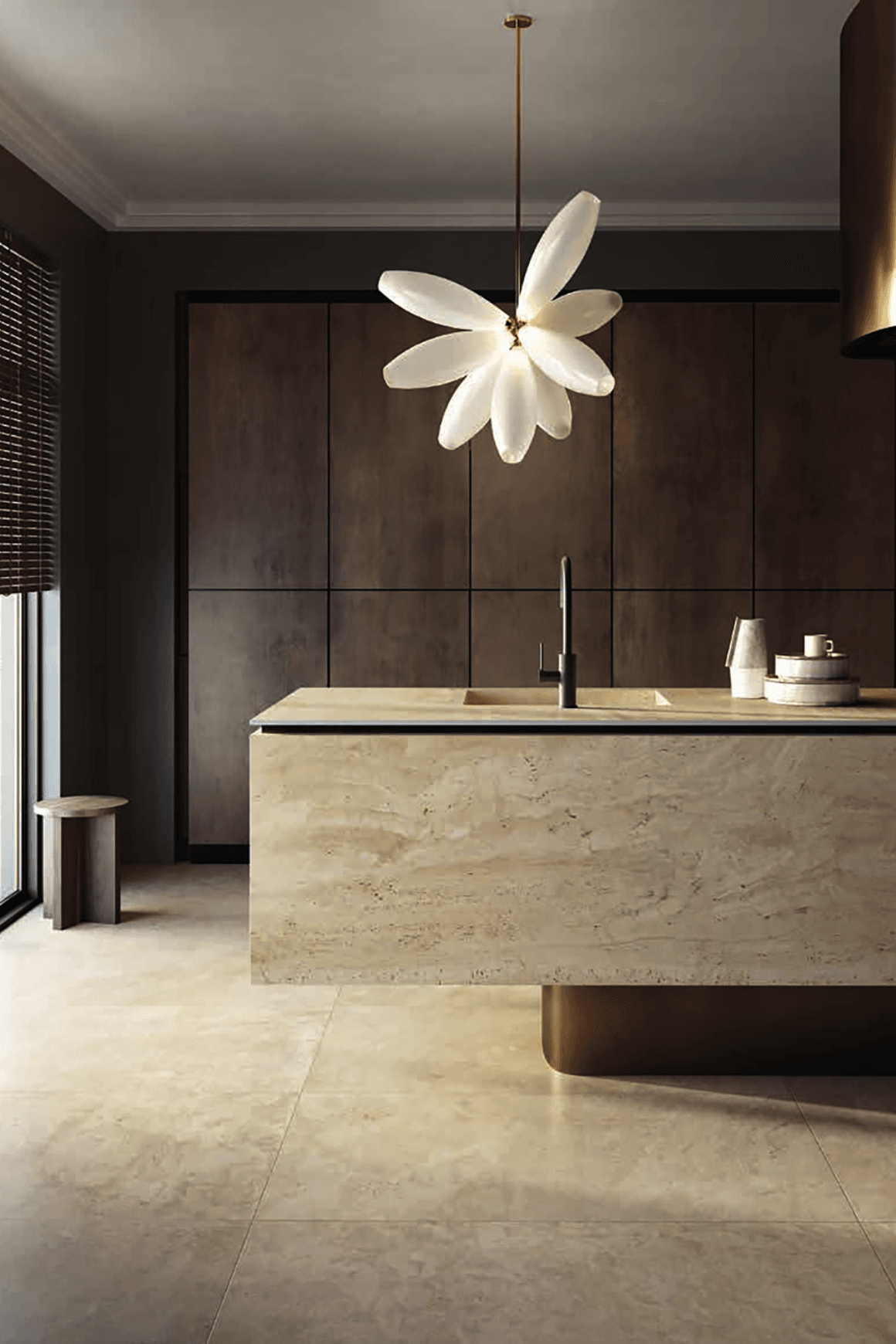Navona Travertine Tiles by Flaviker