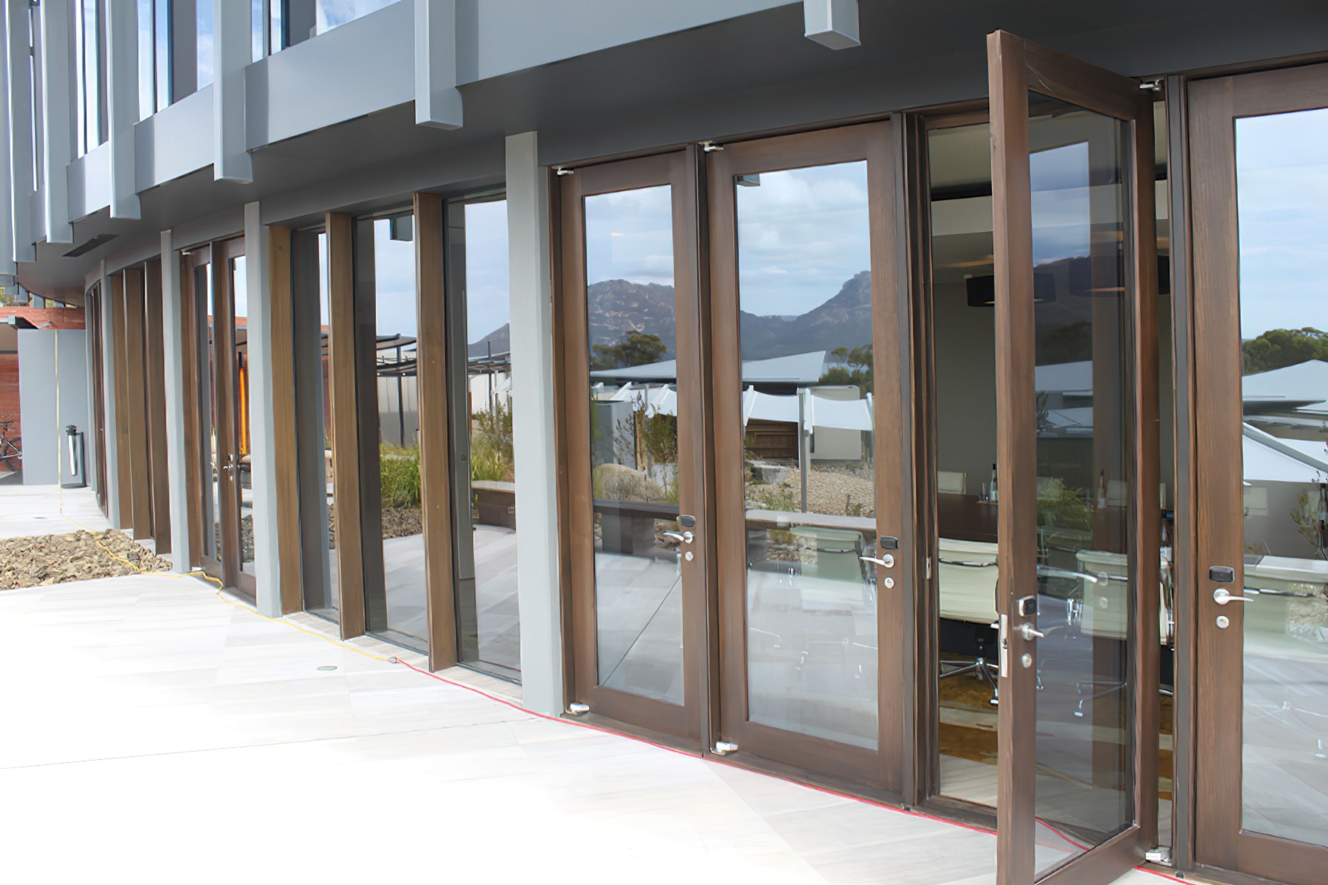 Timber | Hinged Glass Doors