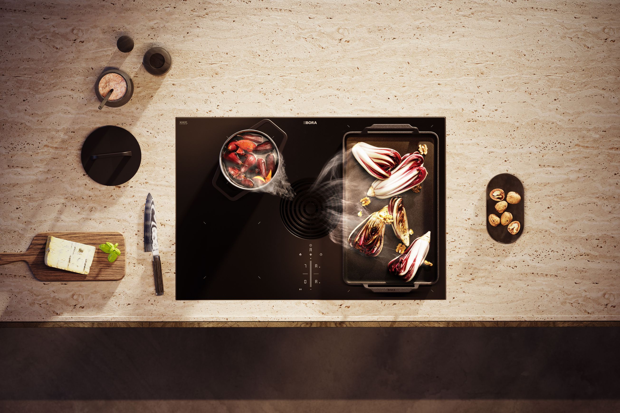 BORA M Pure | Cooktop Extractor System | Matte/Shiny