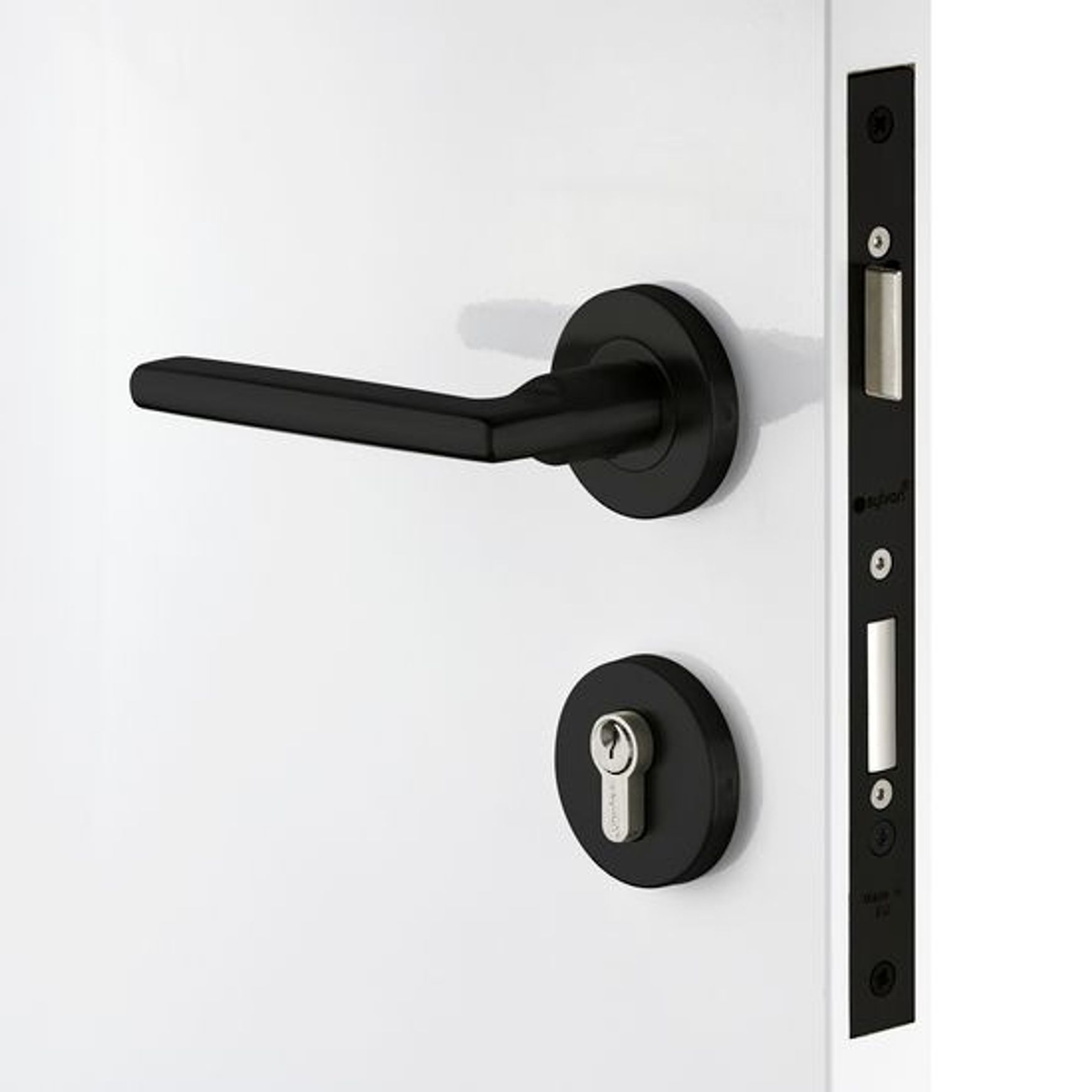 Lagos Entrance Lever Set HSI-20RK.BLACK