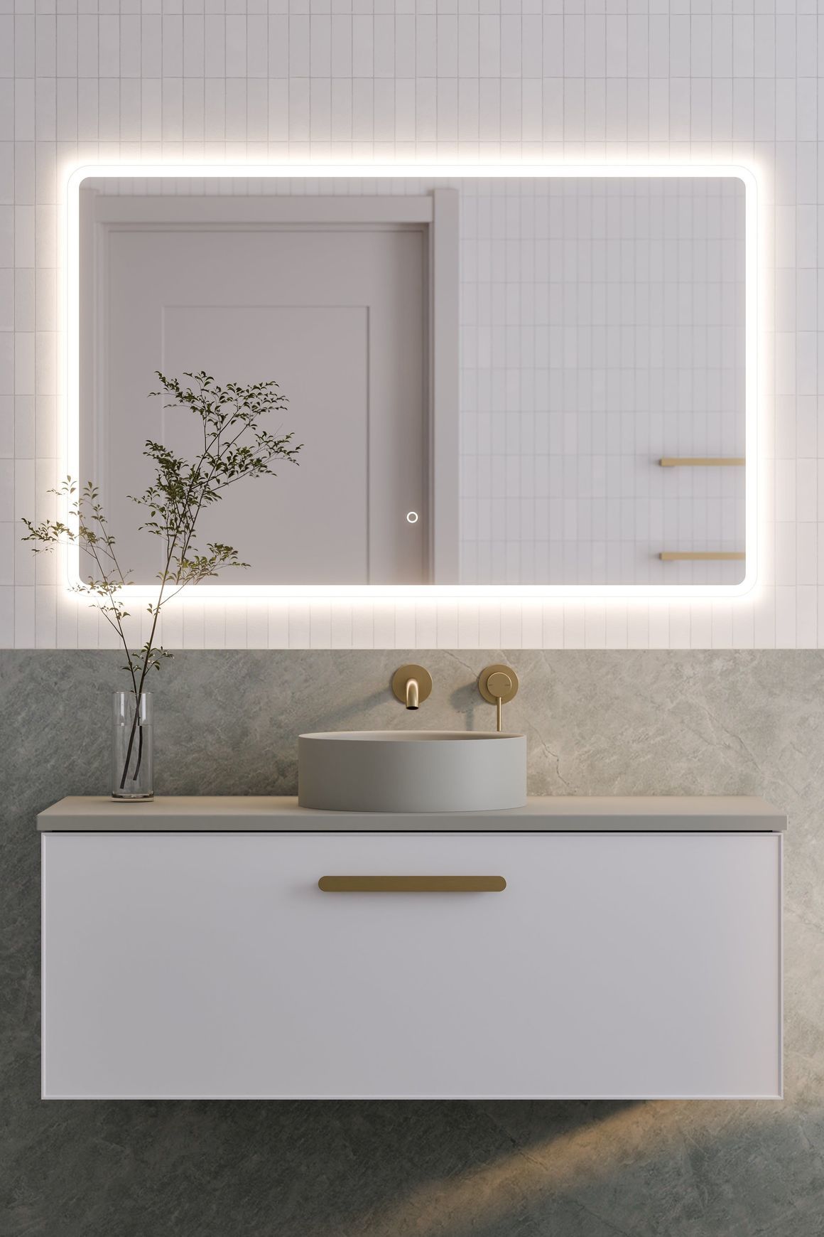 Lineare 1200 Axel Single Drawer Vanity