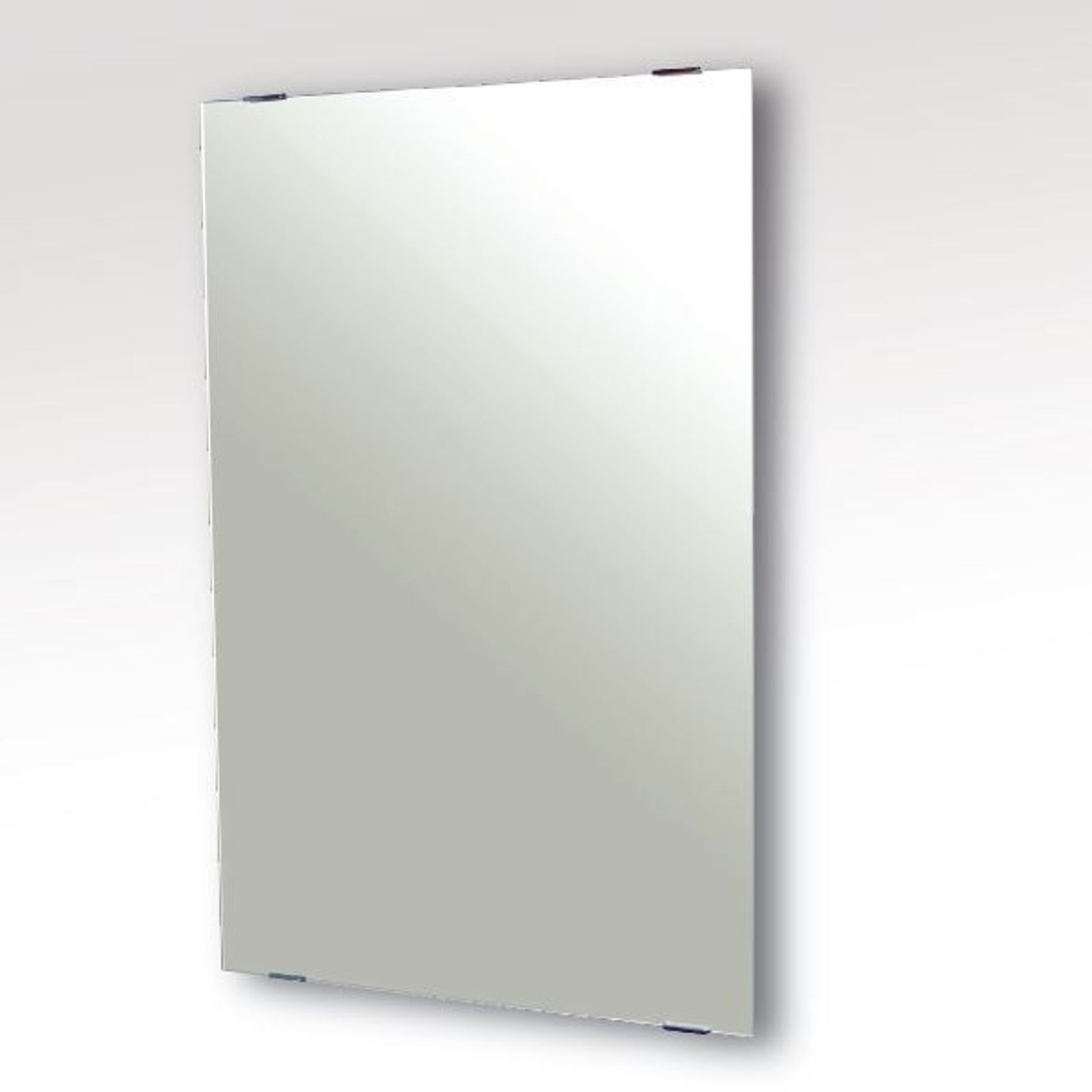 Polish Edge Mirror with Clips