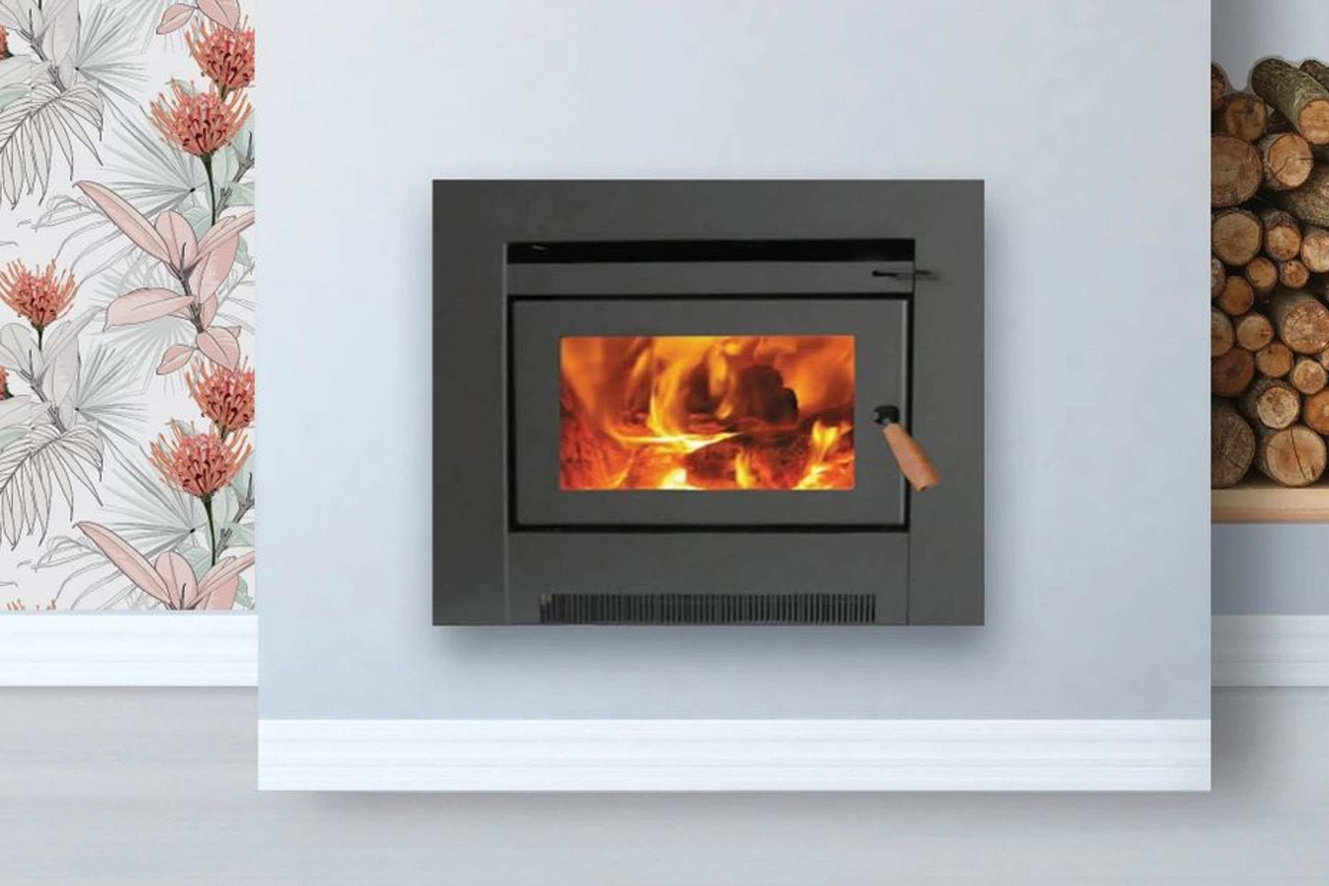 Aranbe 220 Inbuilt Wood Heater