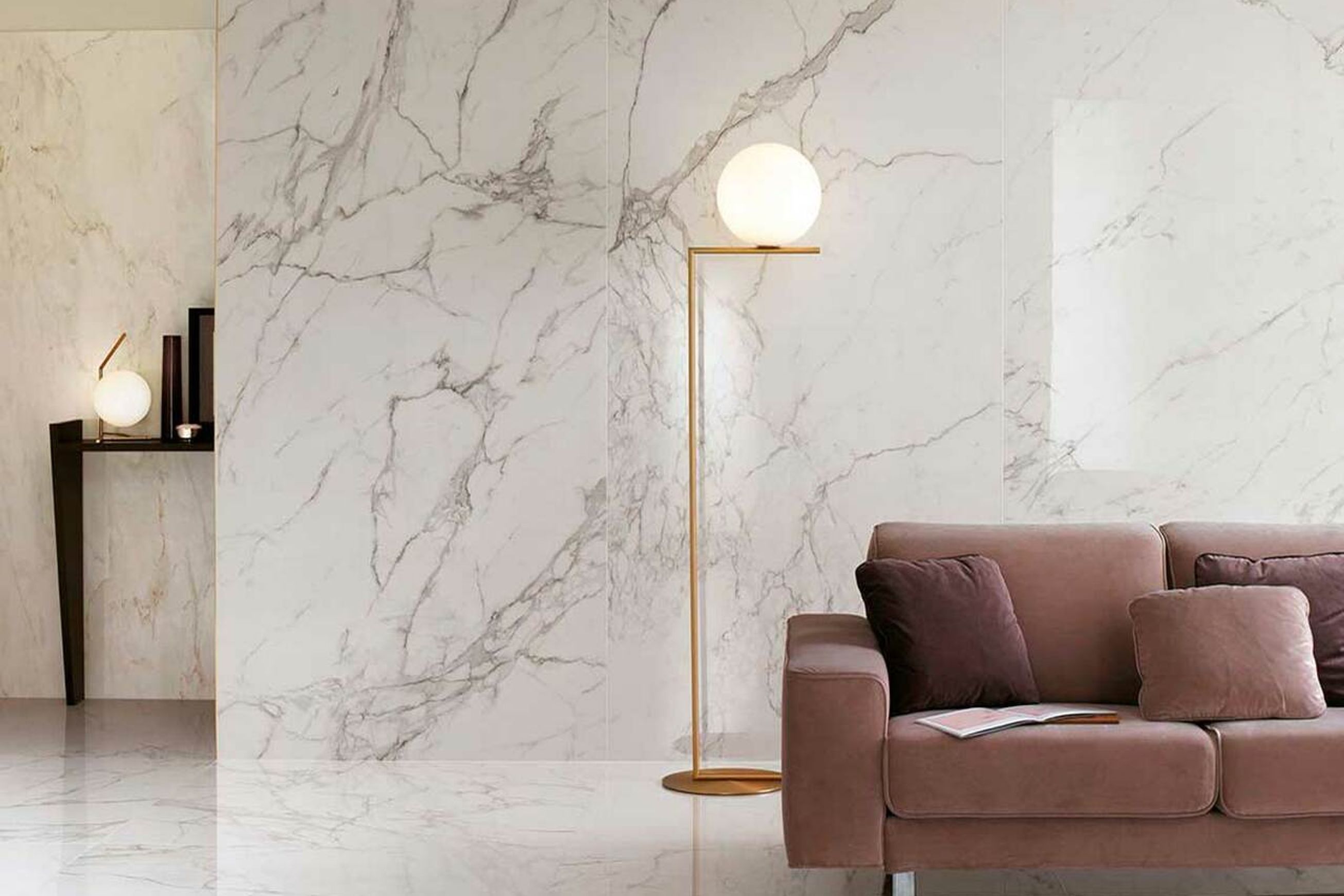 Marvel Calacatta Pol XL Marble Tile